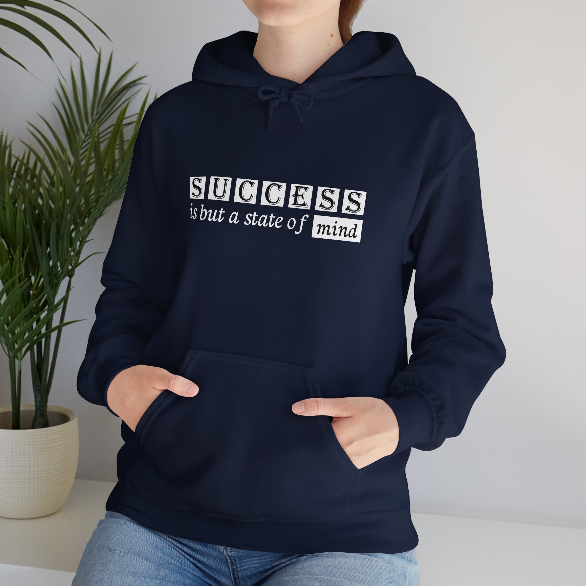 Motivational Hooded Sweatshirt - &