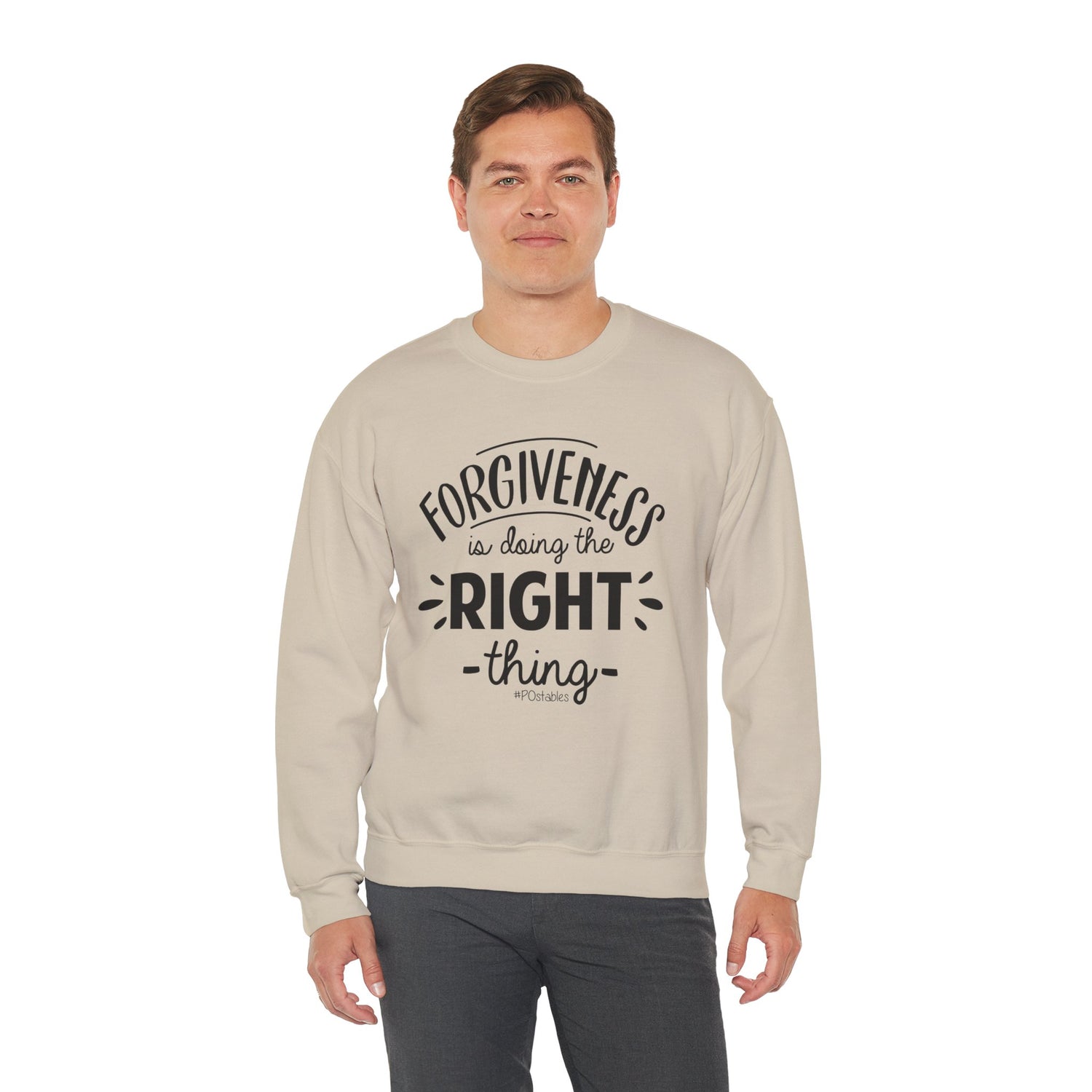 Forgiveness is Doing the Right Thing Unisex Sweatshirt