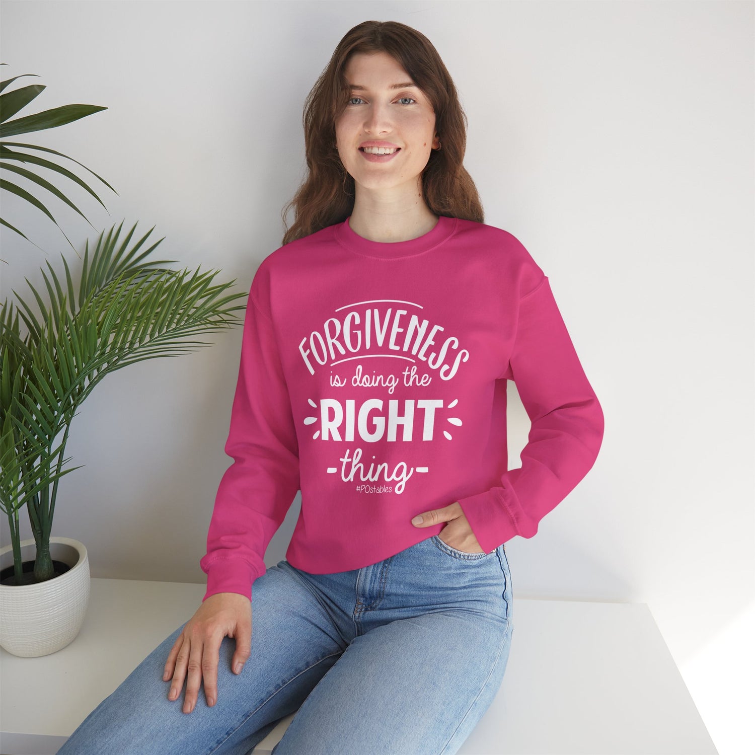 Forgiveness is Doing the Right Thing Unisex Sweatshirt