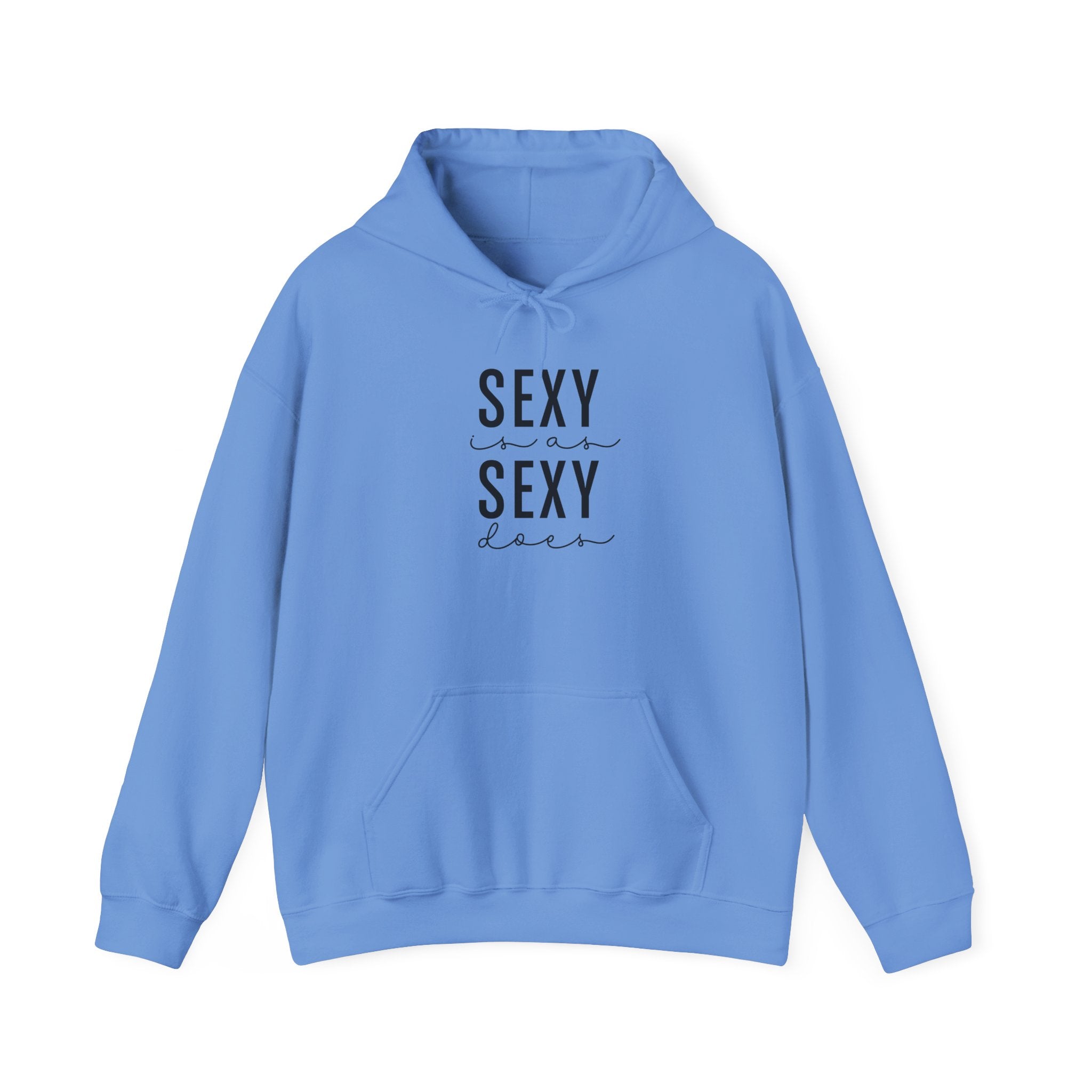 Trendy Hoodie: "Sexy as a Sexy Dad" Unisex Blend Sweatshirt