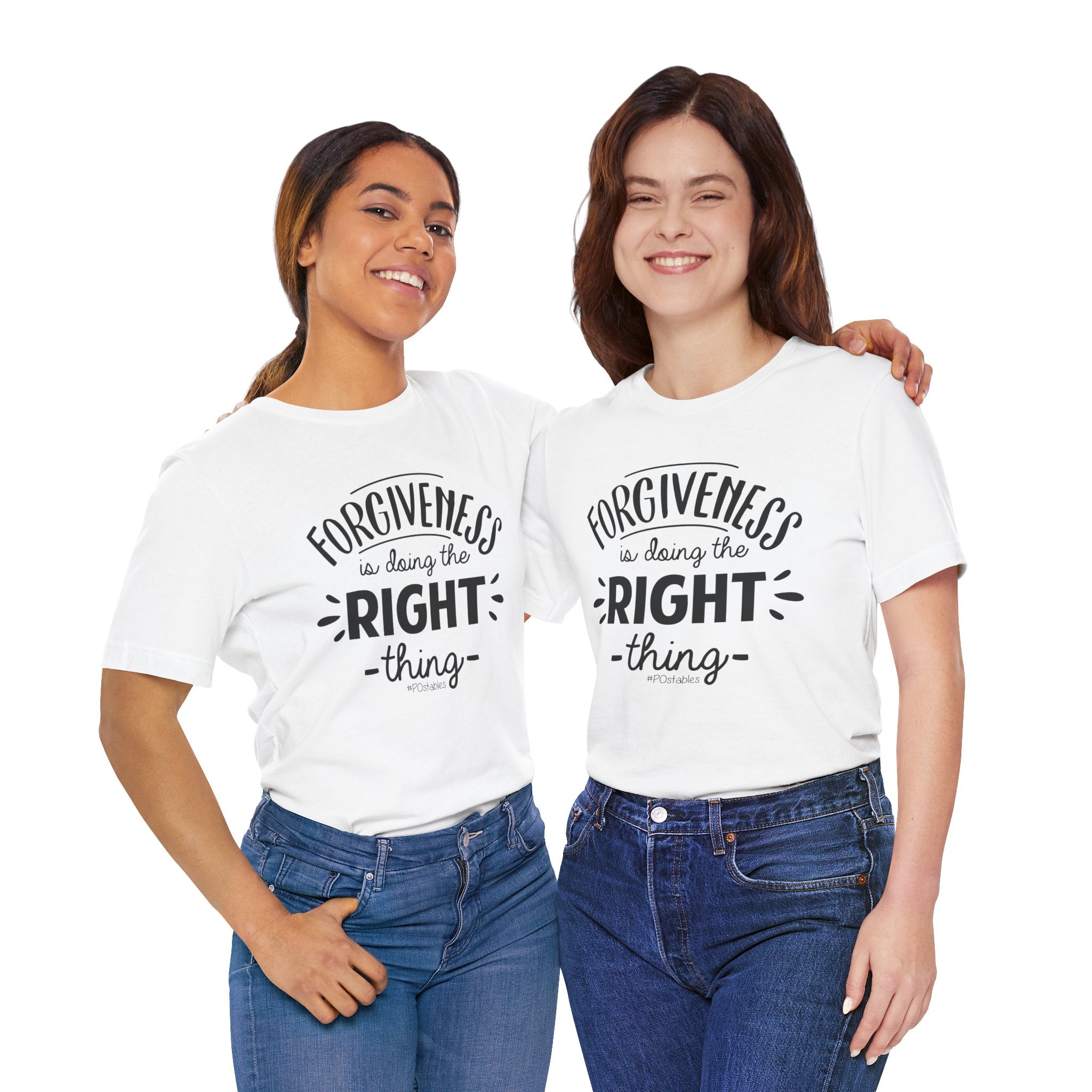 Forgiveness is Doing the Right Thing Unisex Shirt