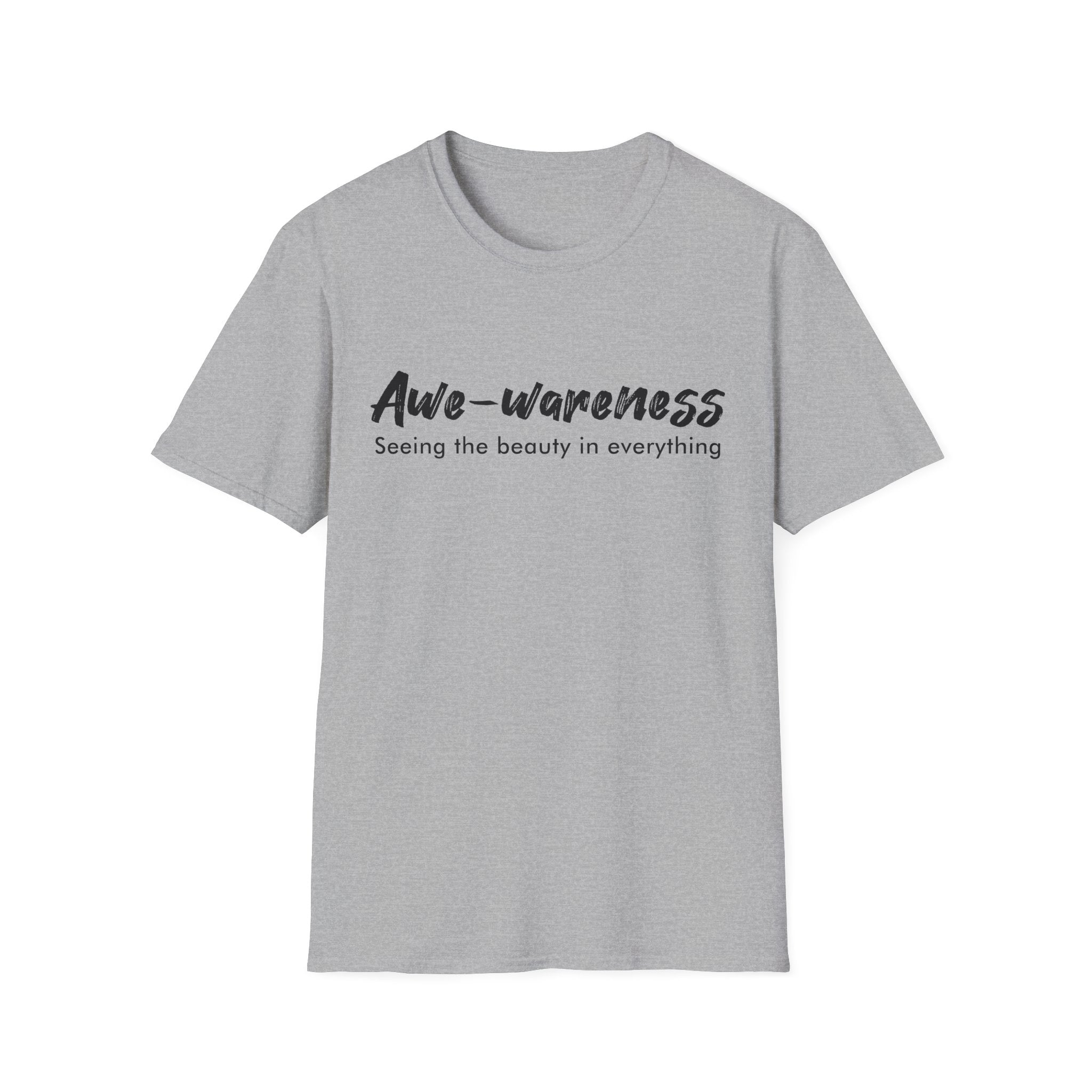 Awe-awareness Unisex Softstyle T-Shirt - Embrace the Beauty in Everything