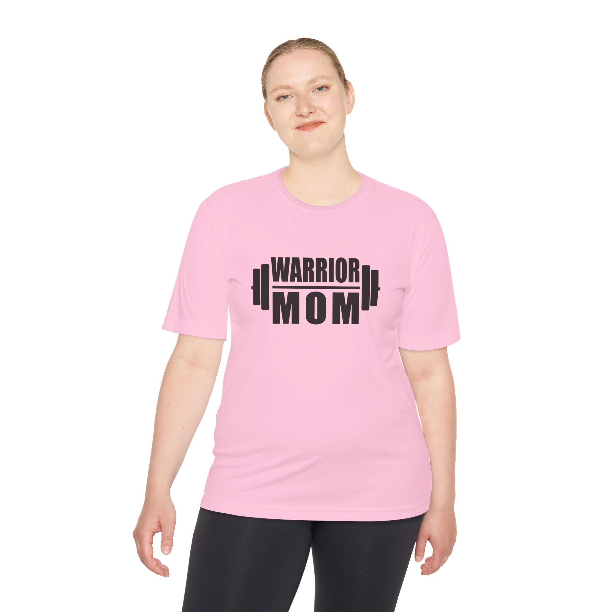 Warrior Mom Moisture Wicking Tee - Ideal for Fitness Enthusiasts