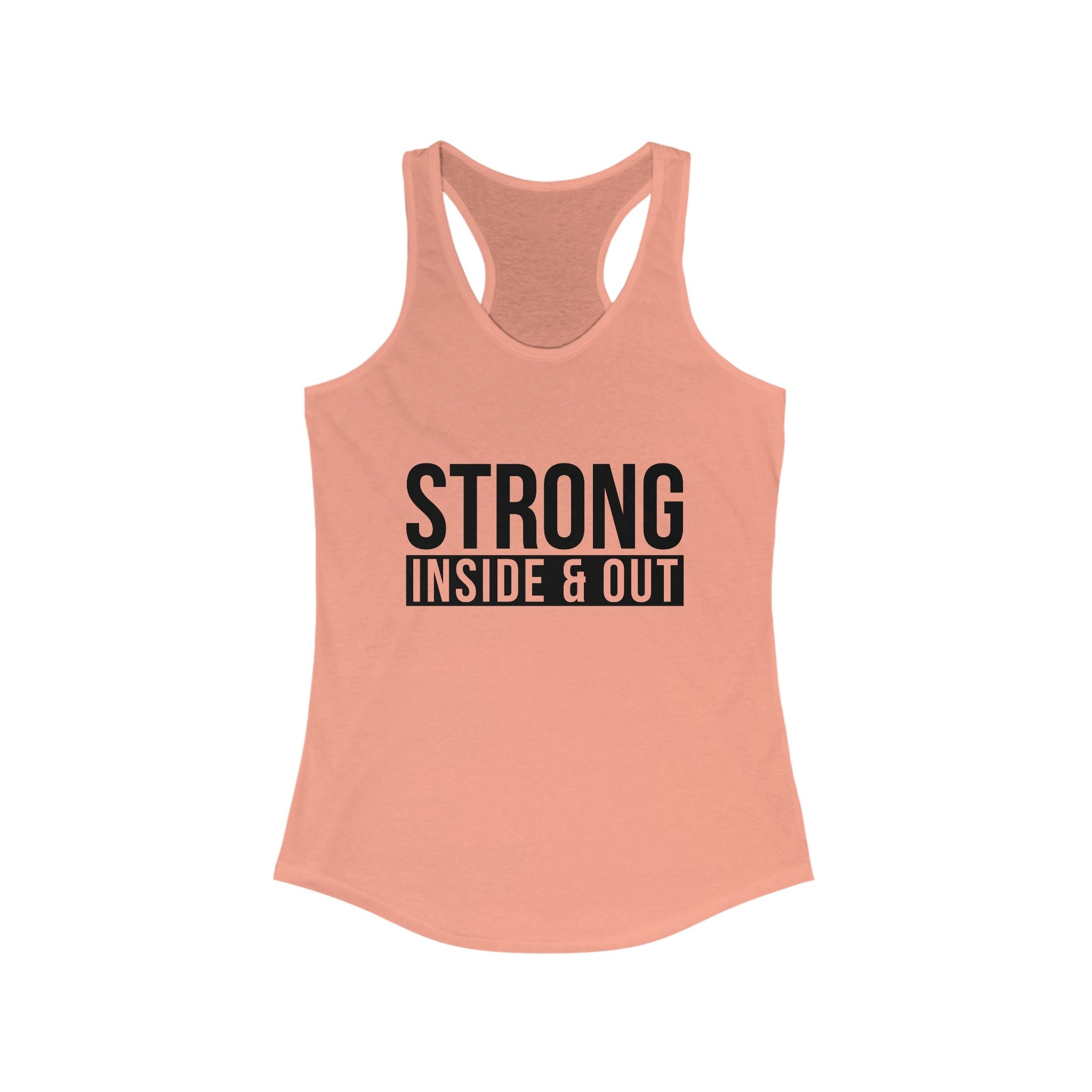 Strong Inside & Out Racerback Women&
