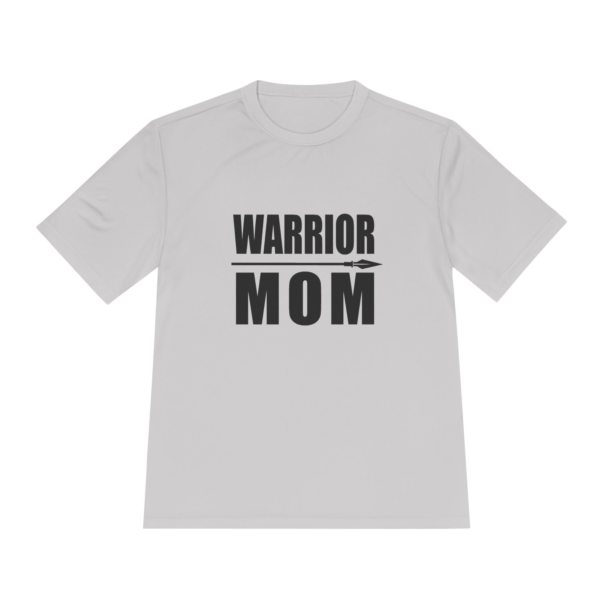 Warrior Mom Moisture Wicking Tee - Activewear for Strong Mothers