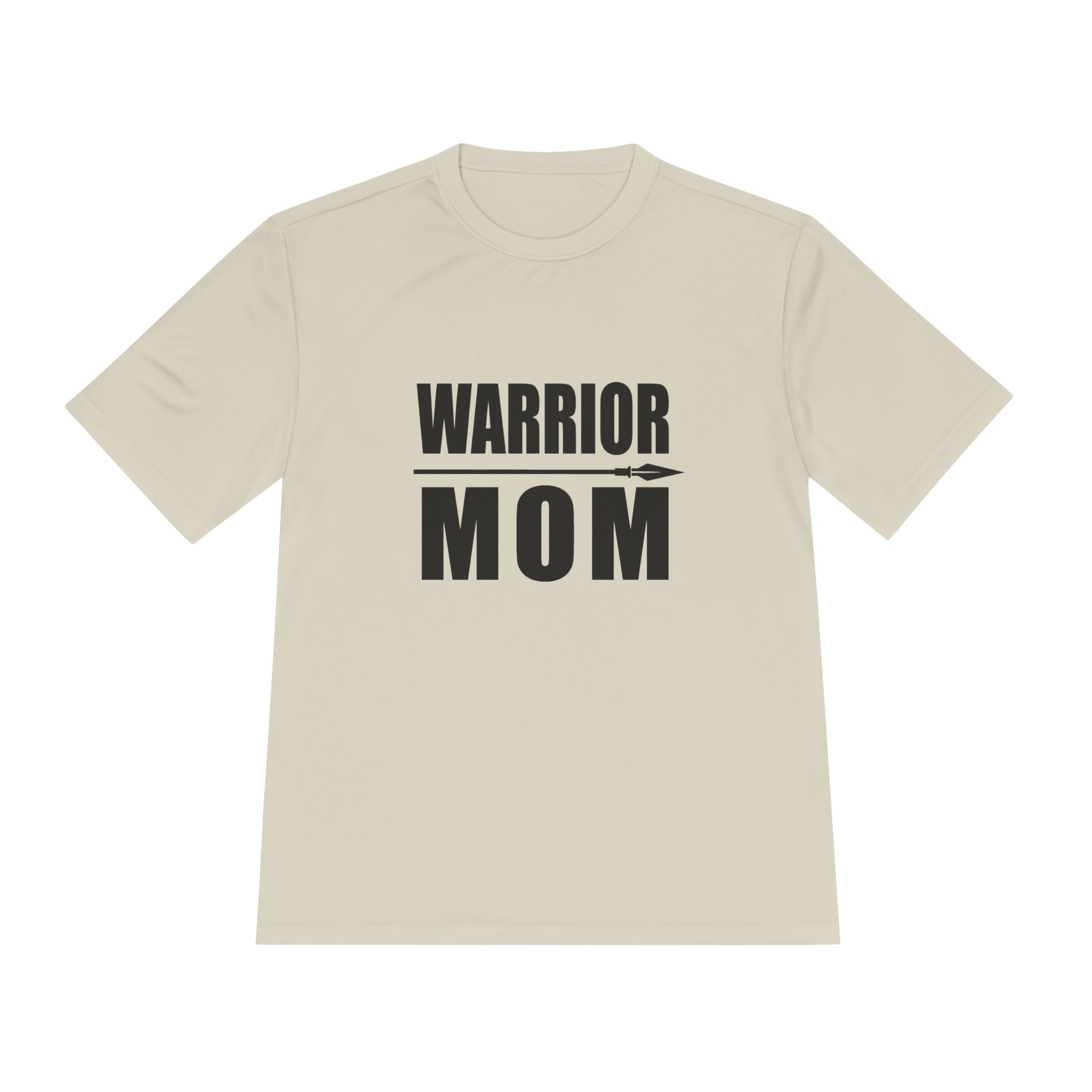 Warrior Mom Moisture Wicking Tee - Activewear for Strong Mothers