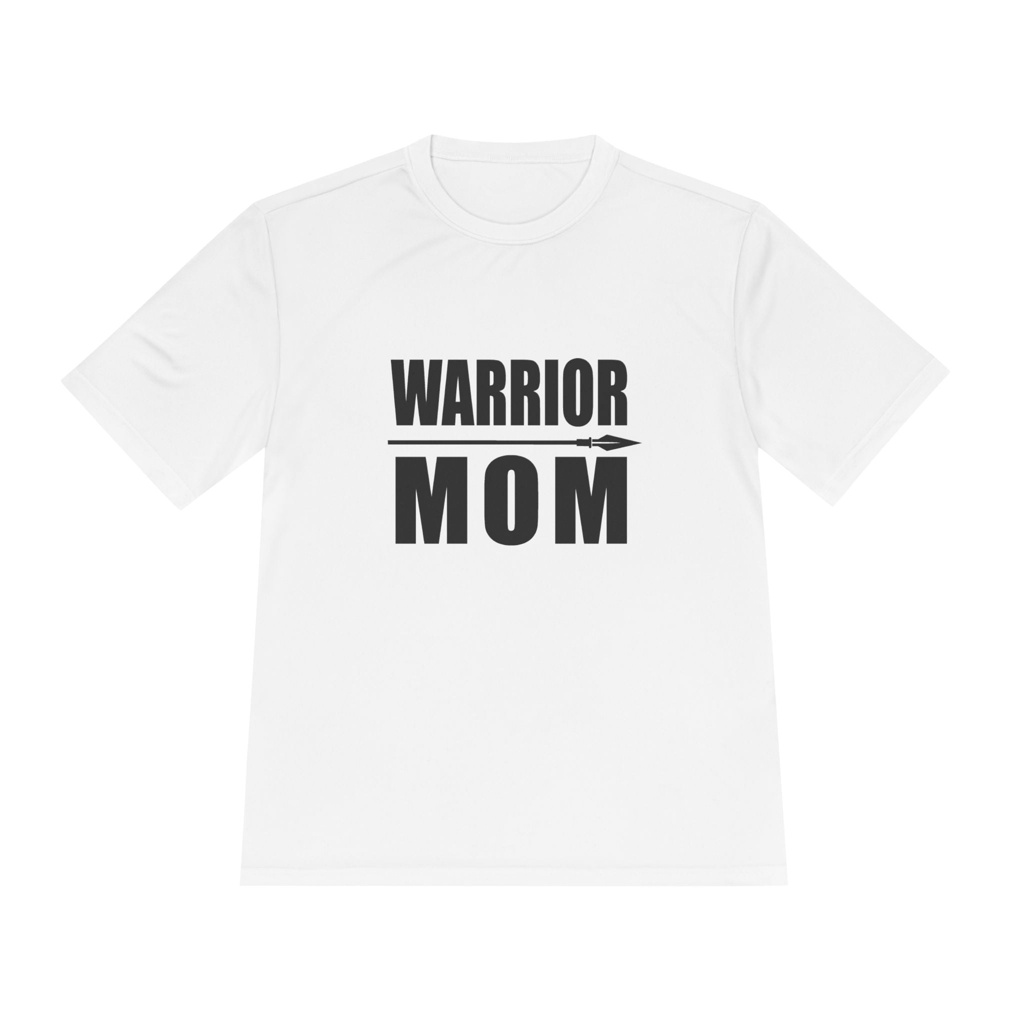 Warrior Mom Moisture Wicking Tee - Activewear for Strong Mothers