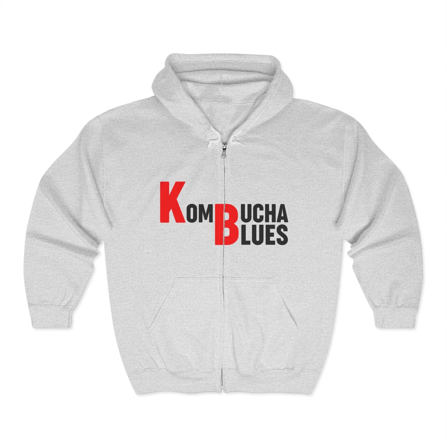 Kombucha Blues Unisex Zip Hoodie