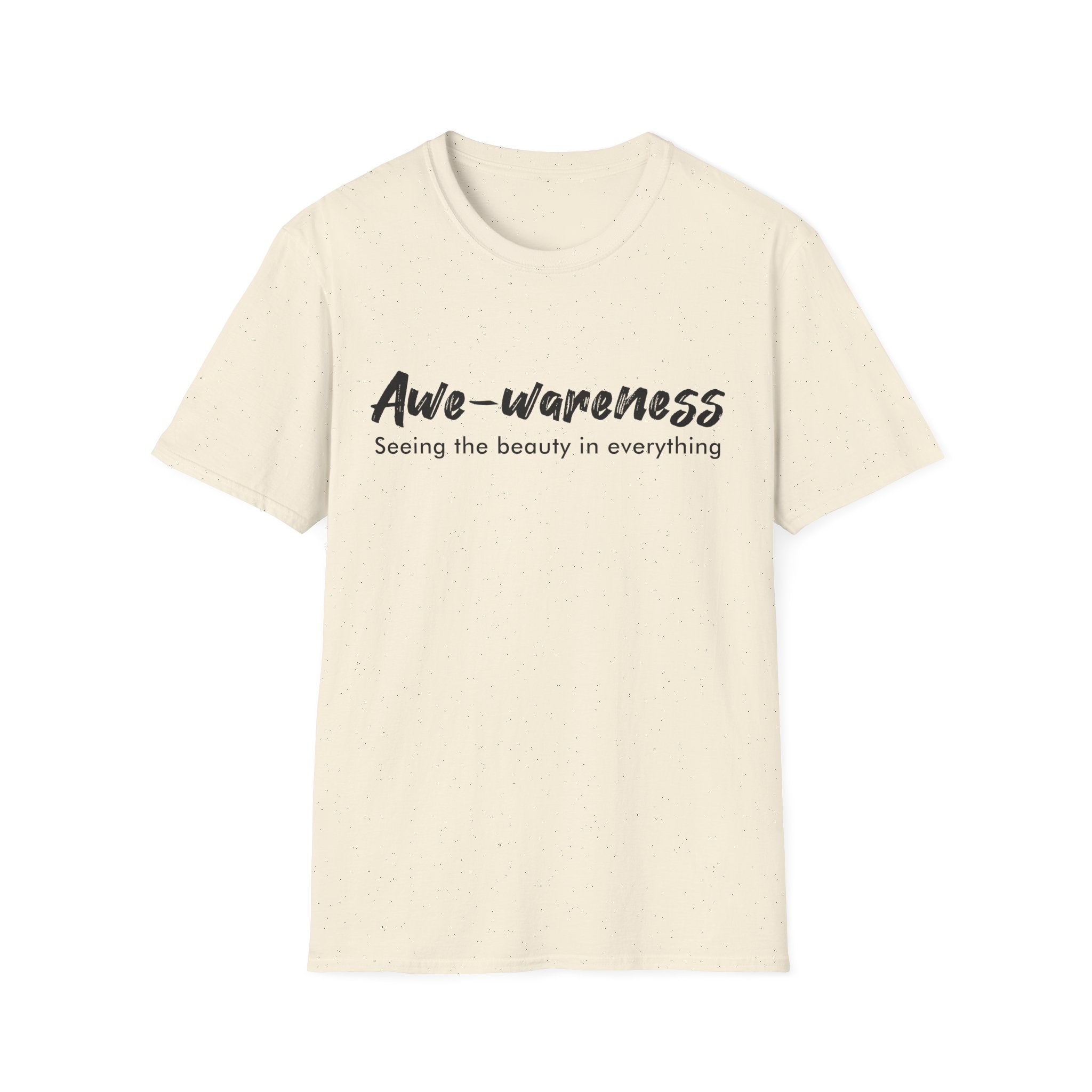 Awe-awareness Unisex Softstyle T-Shirt - Embrace the Beauty in Everything