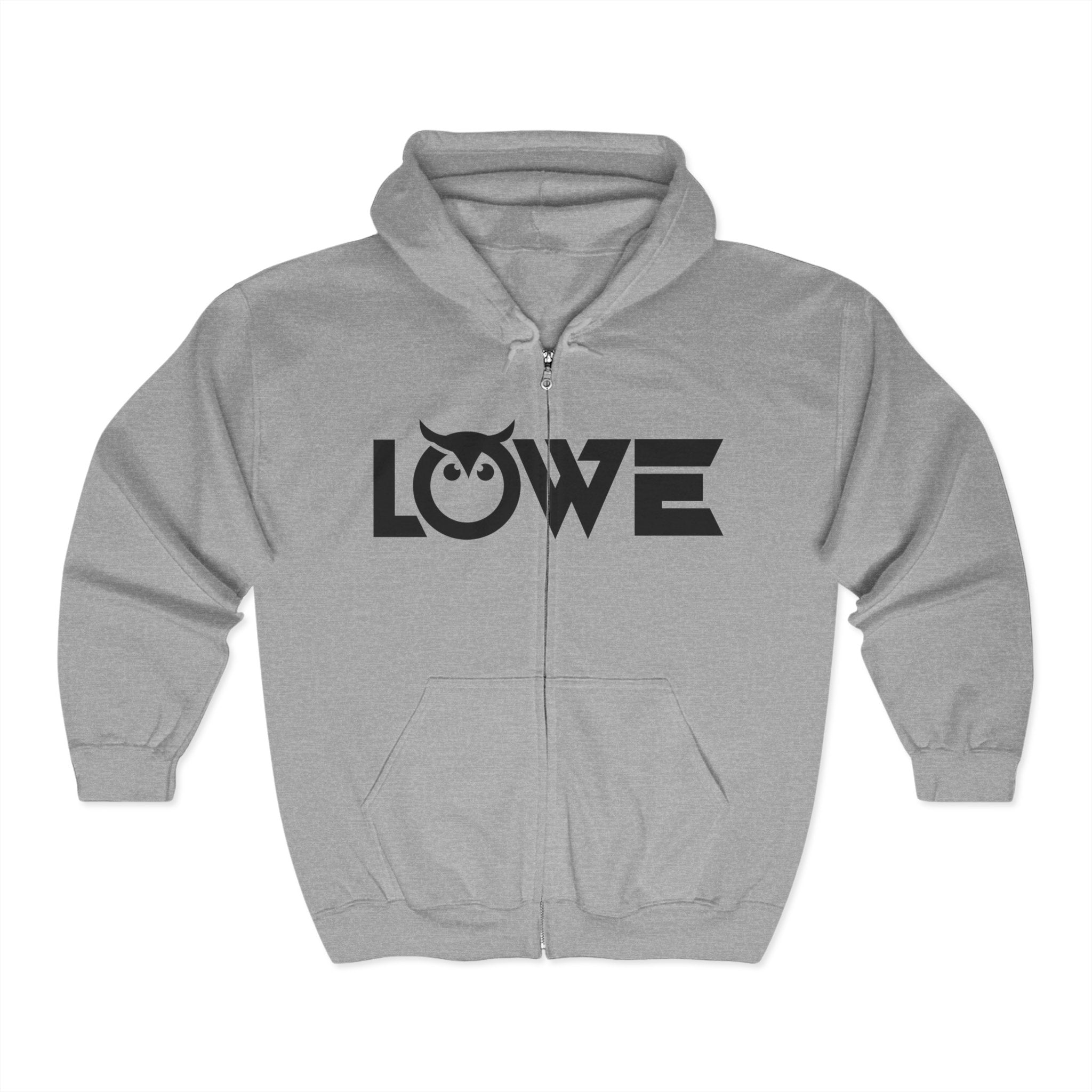 LOWE Unisex Zip Hoodie