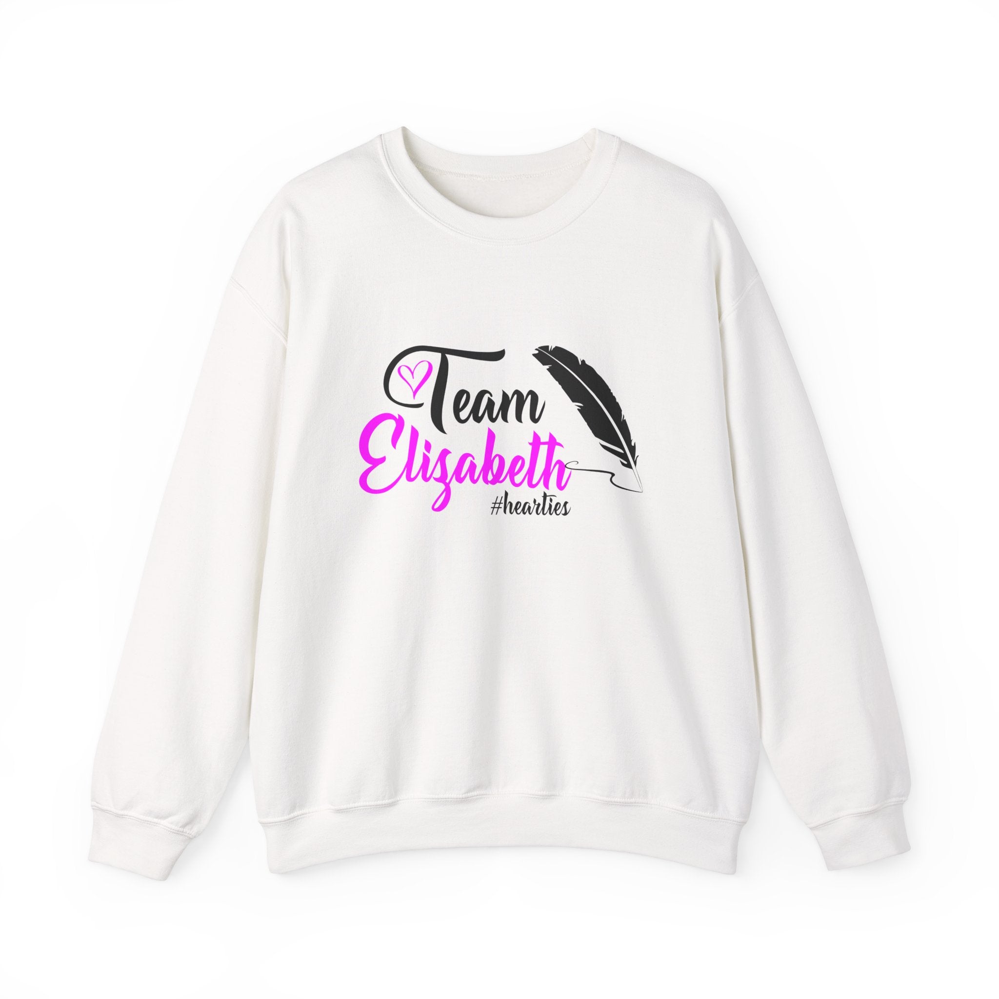 Team Elizabeth Unisex Crewneck Sweatshirt - Perfect for Supporters and Celebrations