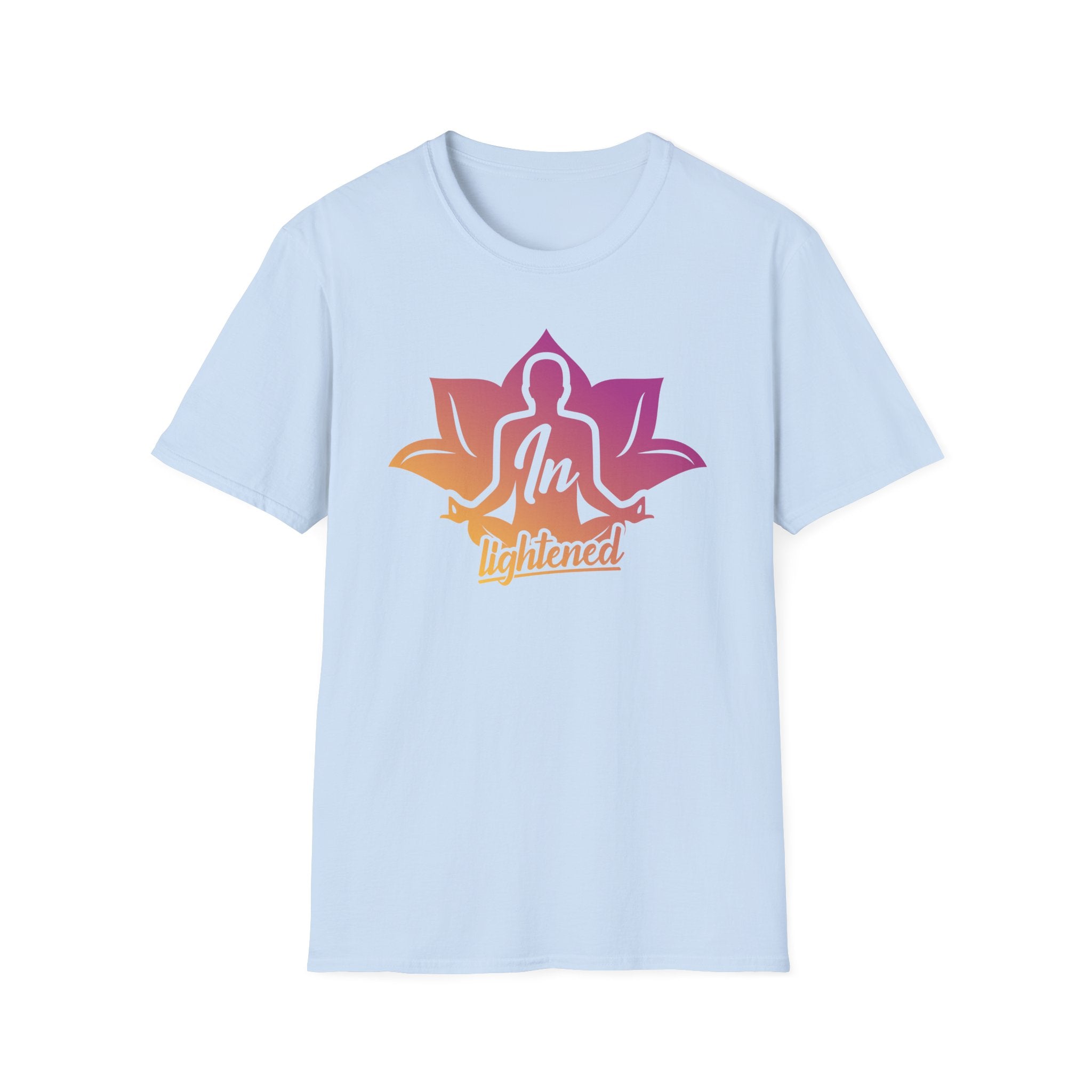 Mindfulness Lotus Unisex T-Shirt - In Lightened Design