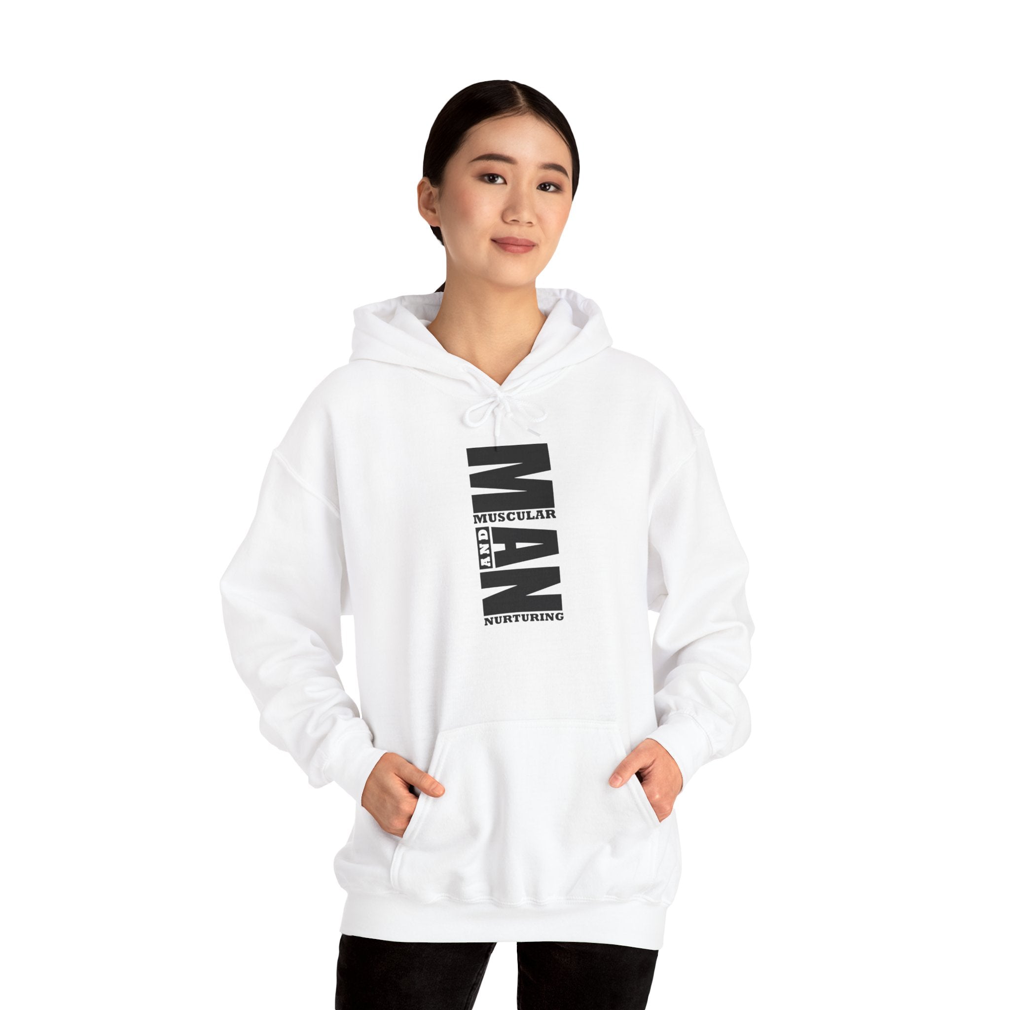 Muscular Nurturing Hoodie – Unisex Heavy Blend™ Sweatshirt for Comfort and Style
