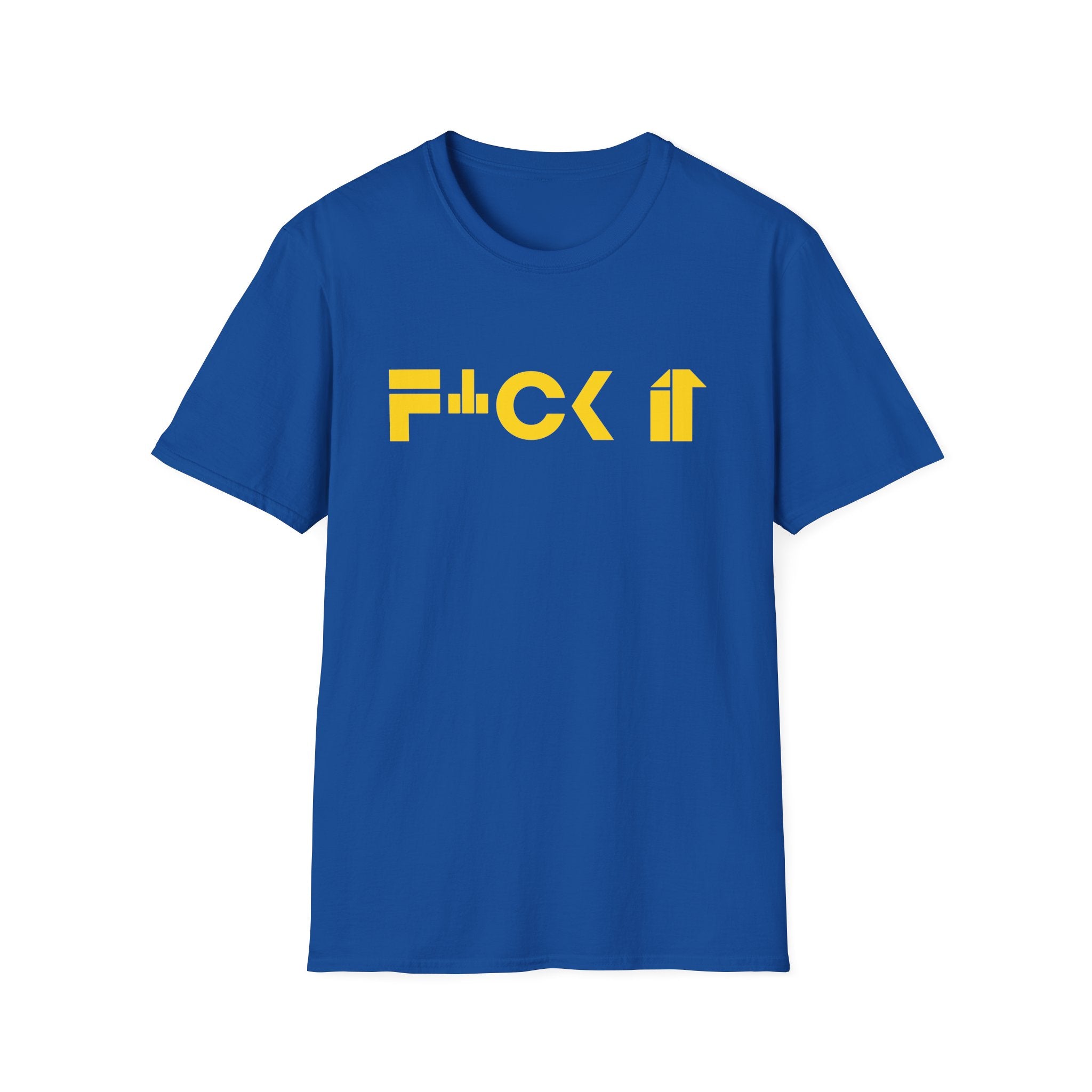 Casual Statement T-Shirt - "F*CK It" Unisex Softstyle Tee
