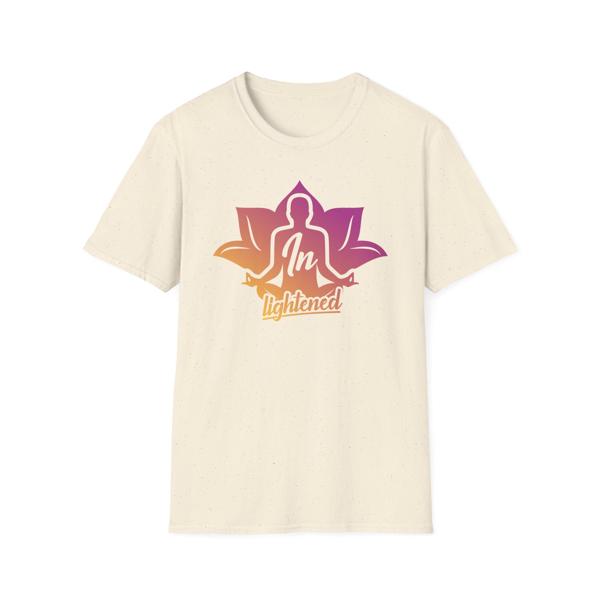 Mindfulness Lotus Unisex T-Shirt - In Lightened Design