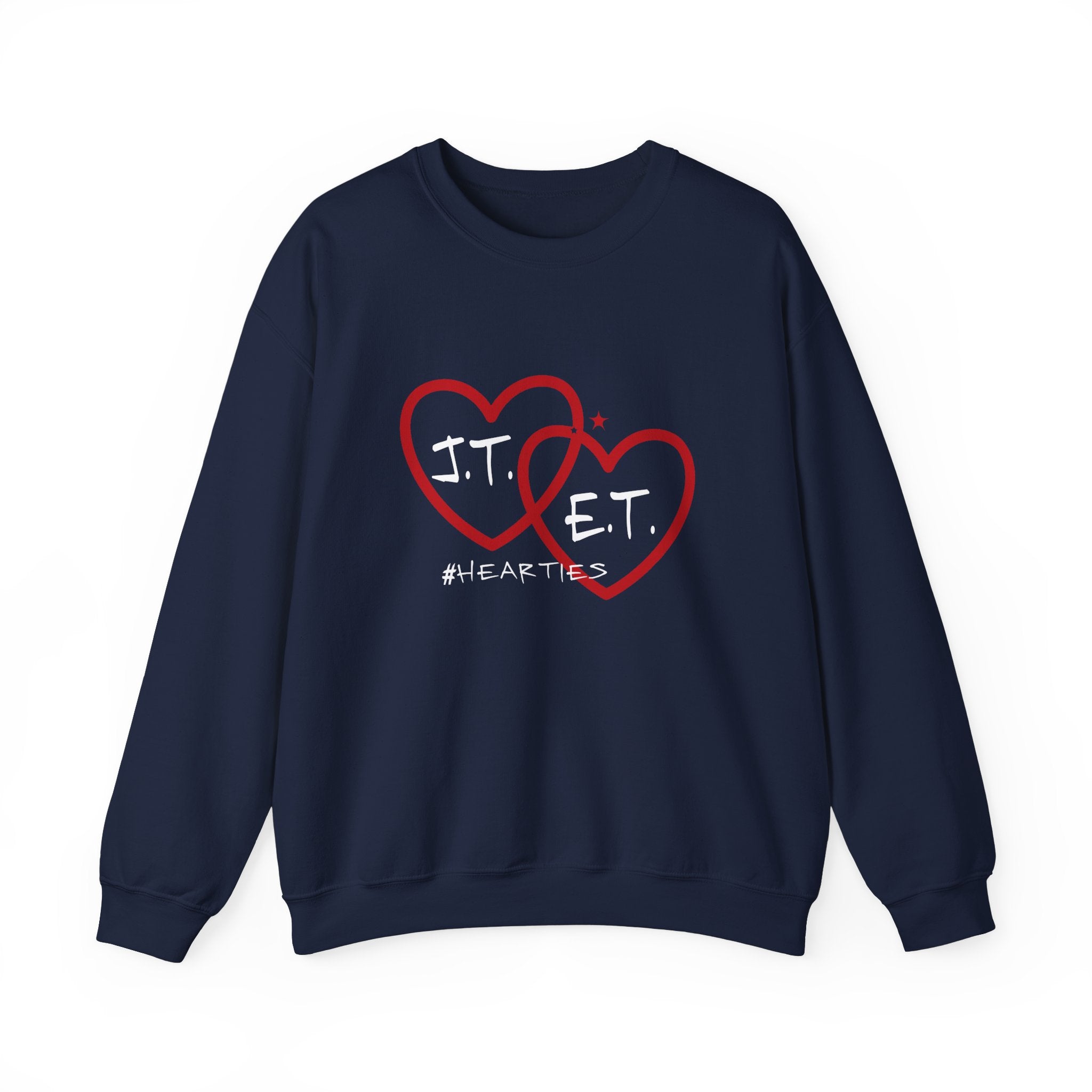 Heartfelt Love Crewneck Sweatshirt - Unisex, Perfect for Valentine&