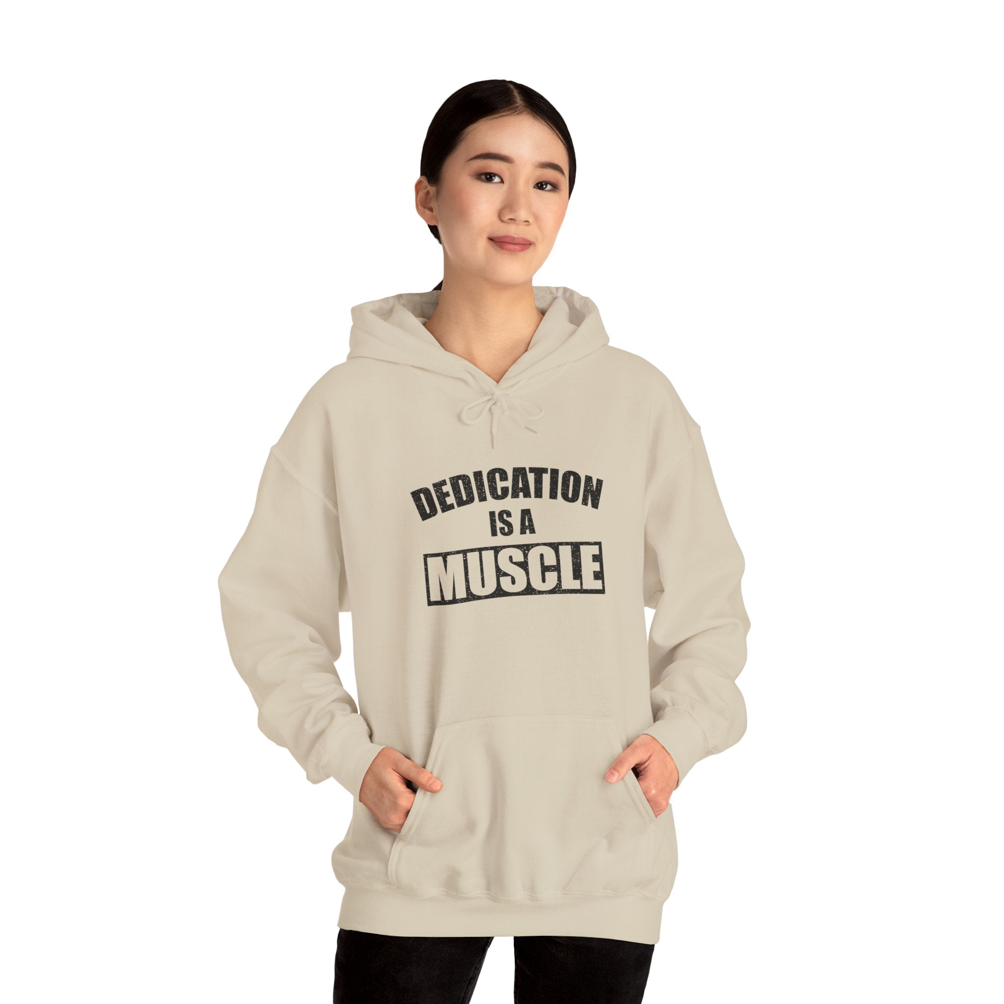 Dedication is a Muscle Unisex Hoodie