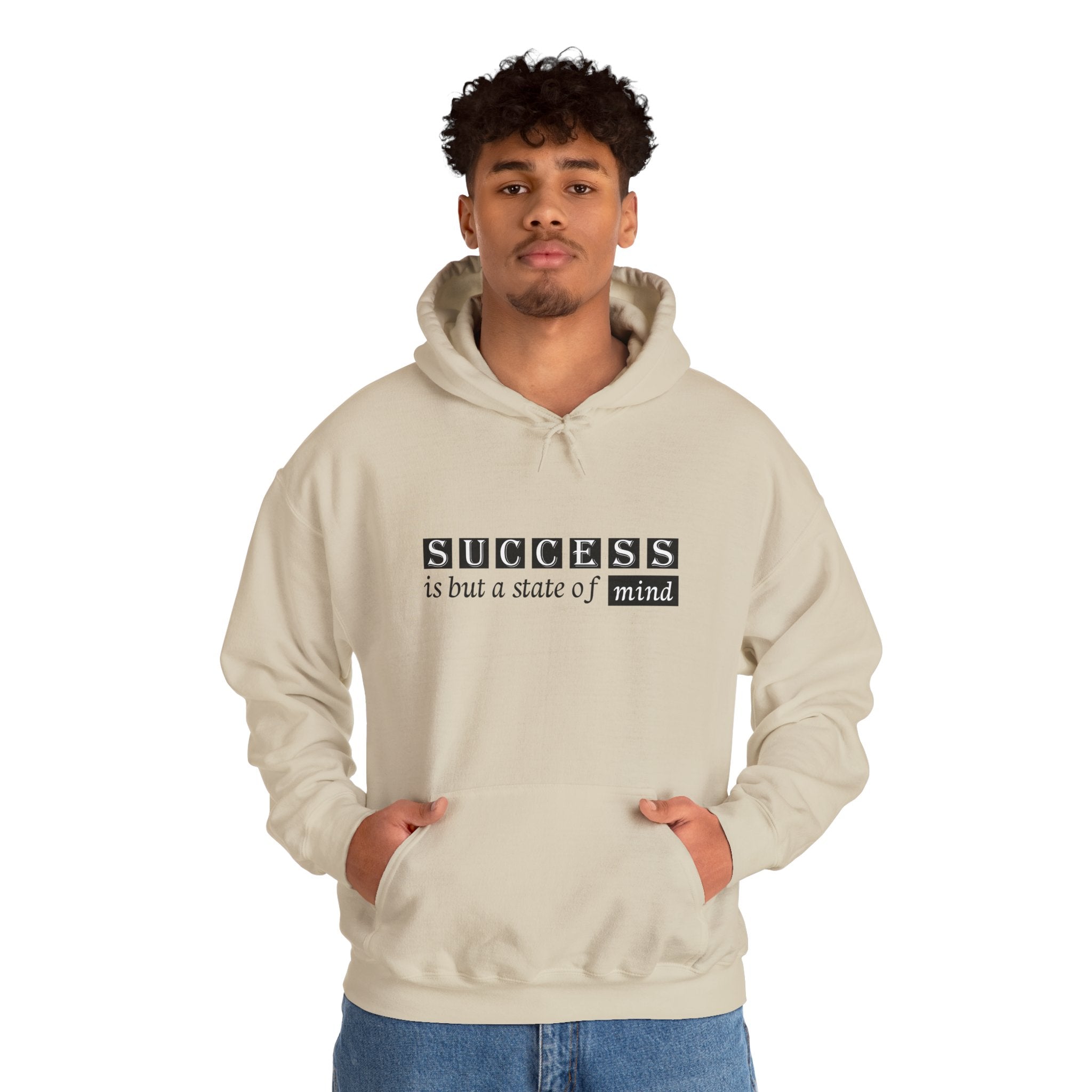 Motivational Hooded Sweatshirt - &