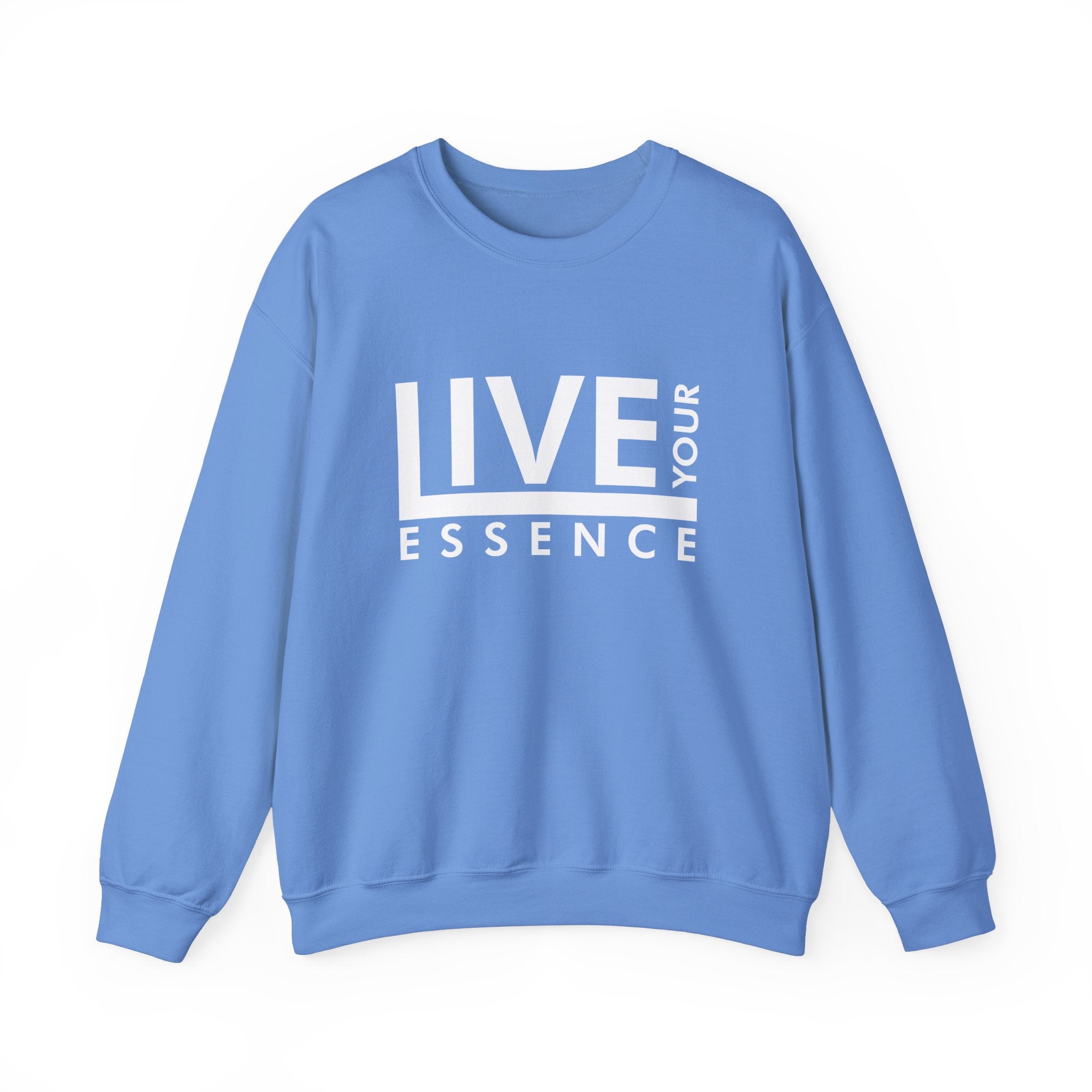 Live Your Essence Unisex Crewneck Sweatshirt - Inspirational Casual Wear