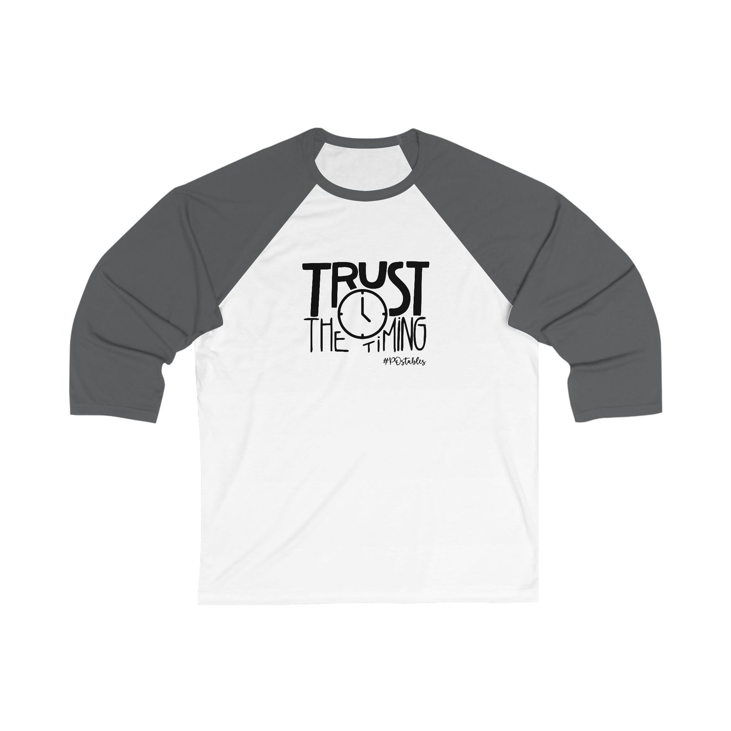 Trust the Timing Unisex Baseball Shirt