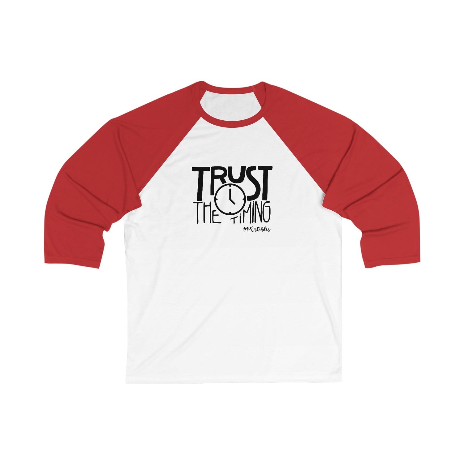 Trust the Timing Unisex Baseball Shirt