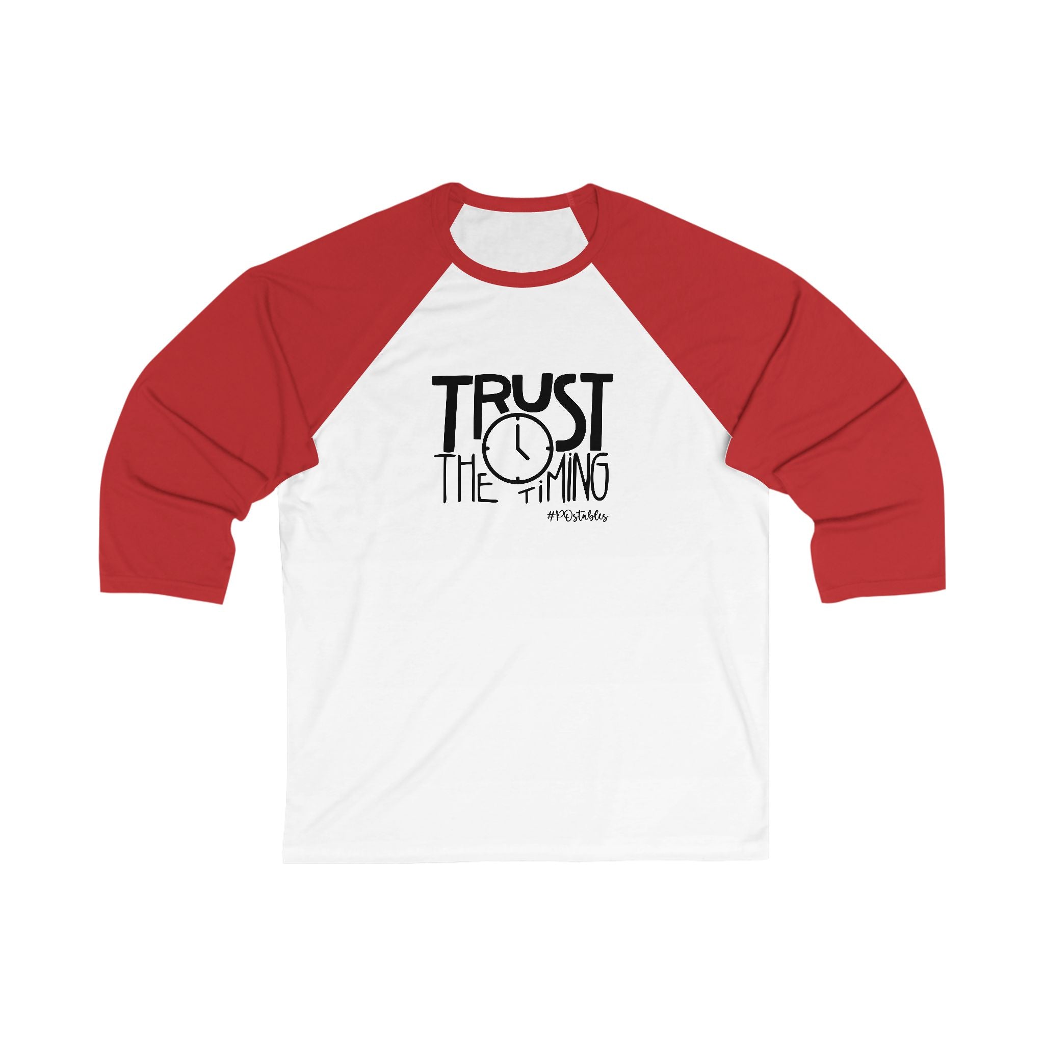 Trust the Timing Unisex Baseball Shirt