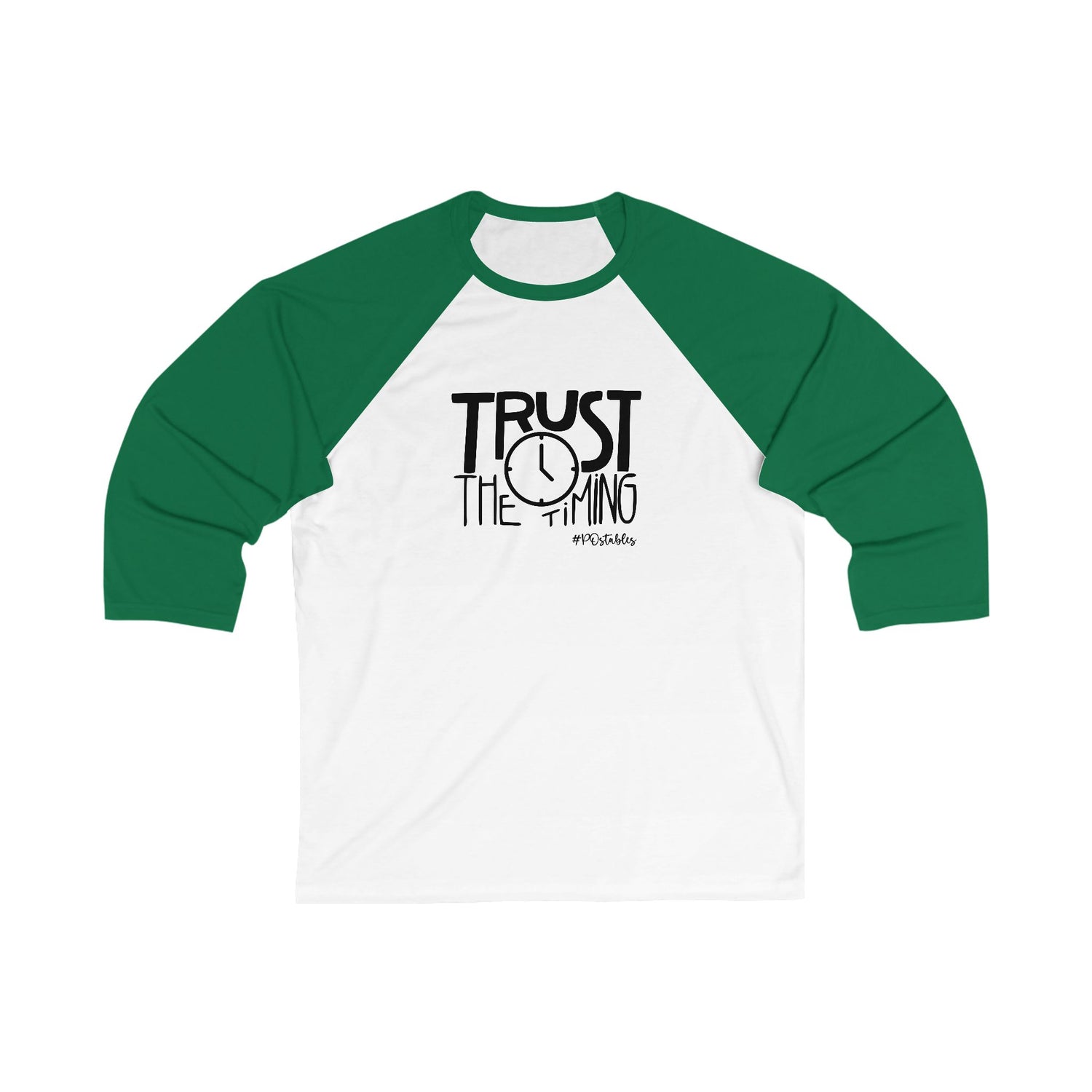 Trust the Timing Unisex Baseball Shirt
