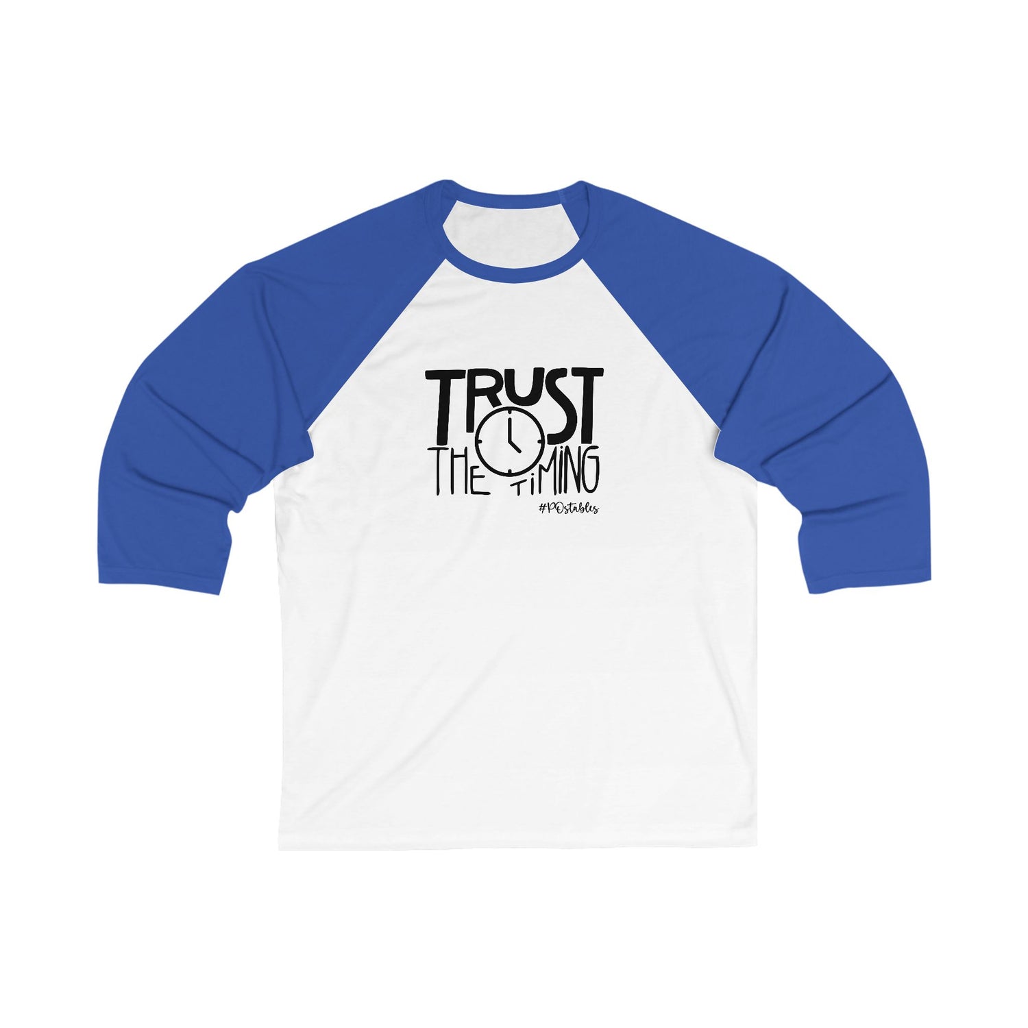 Trust the Timing Unisex Baseball Shirt