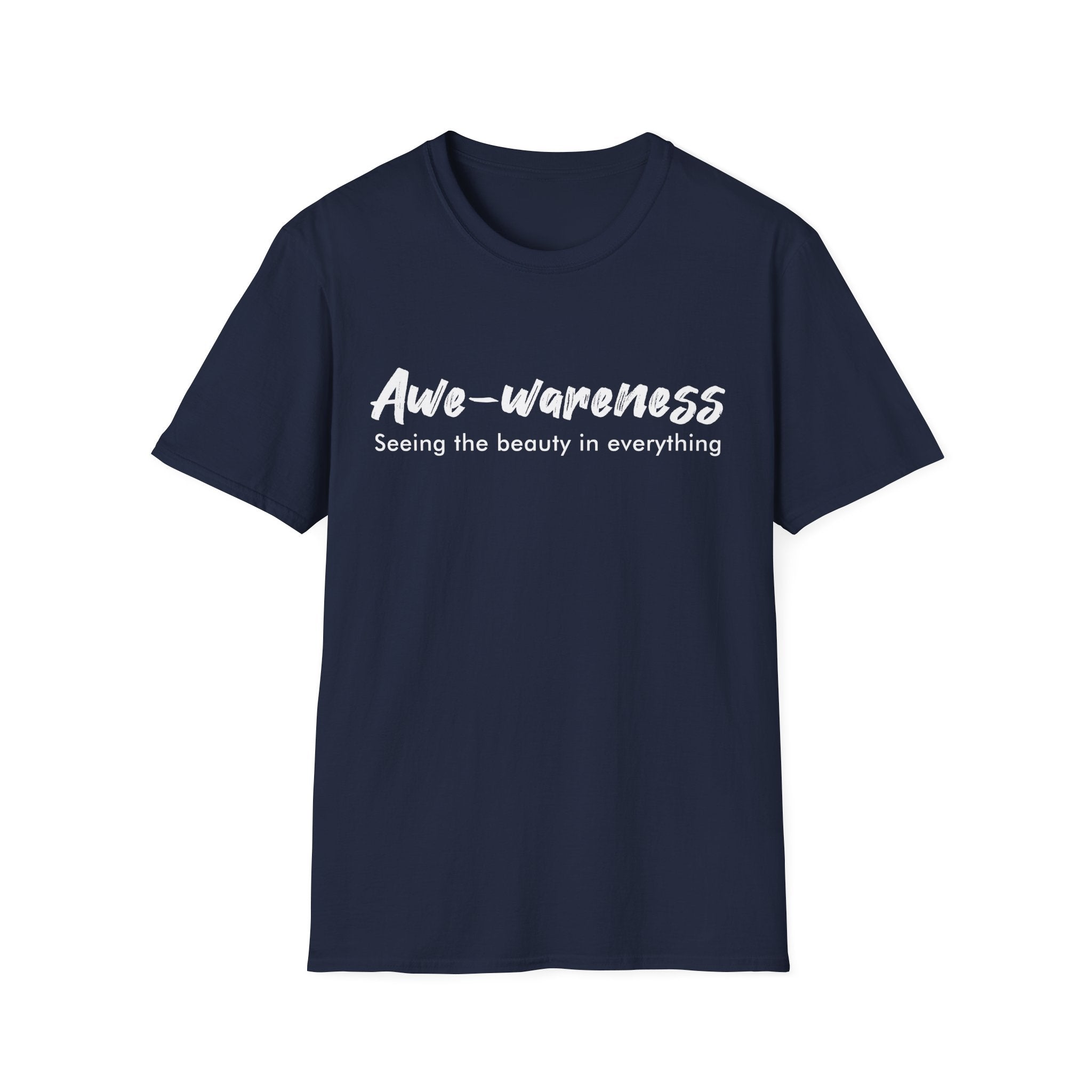 Awe-awareness Unisex Softstyle T-Shirt - Embrace the Beauty in Everything