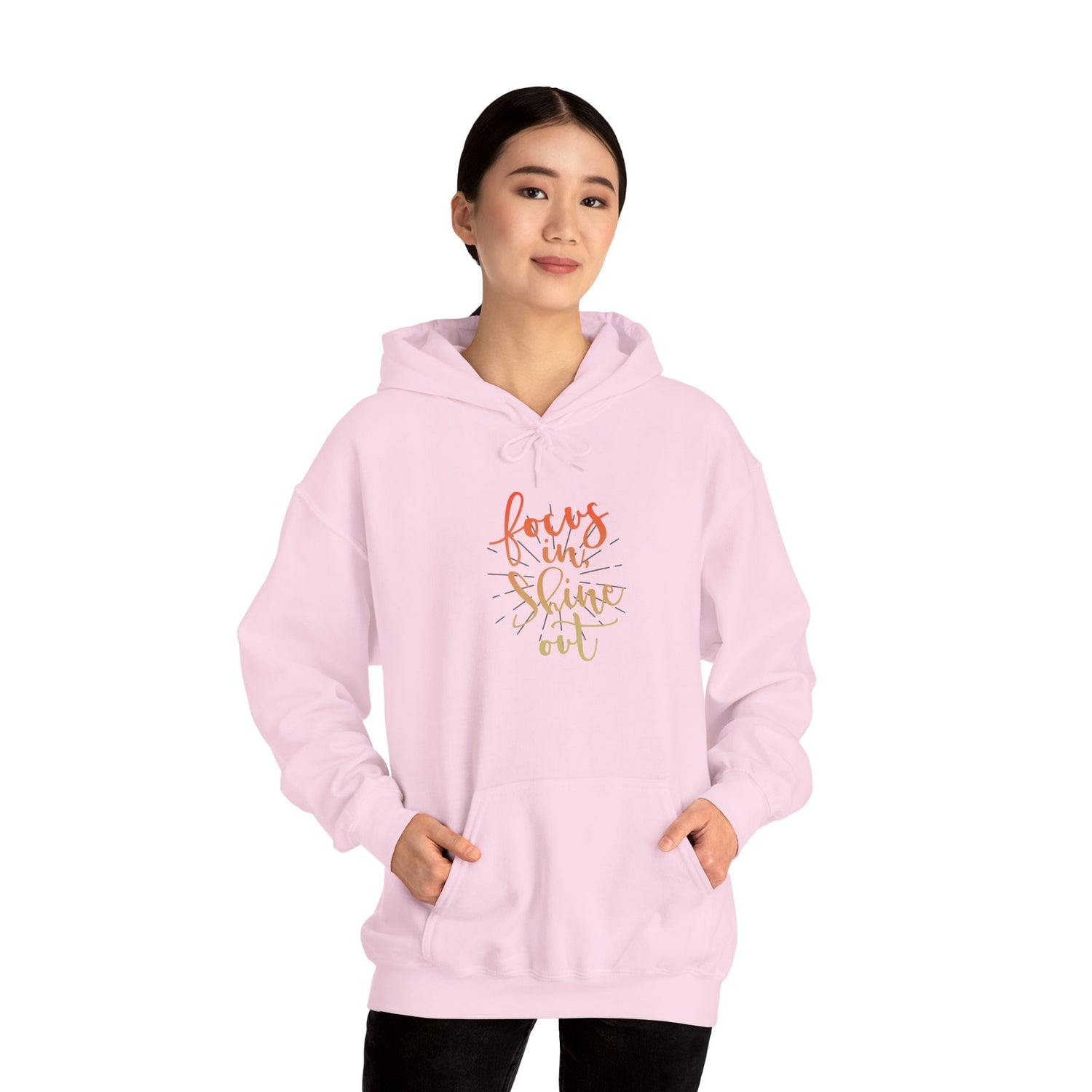 Focus in, Shine Out Unisex Hoodie