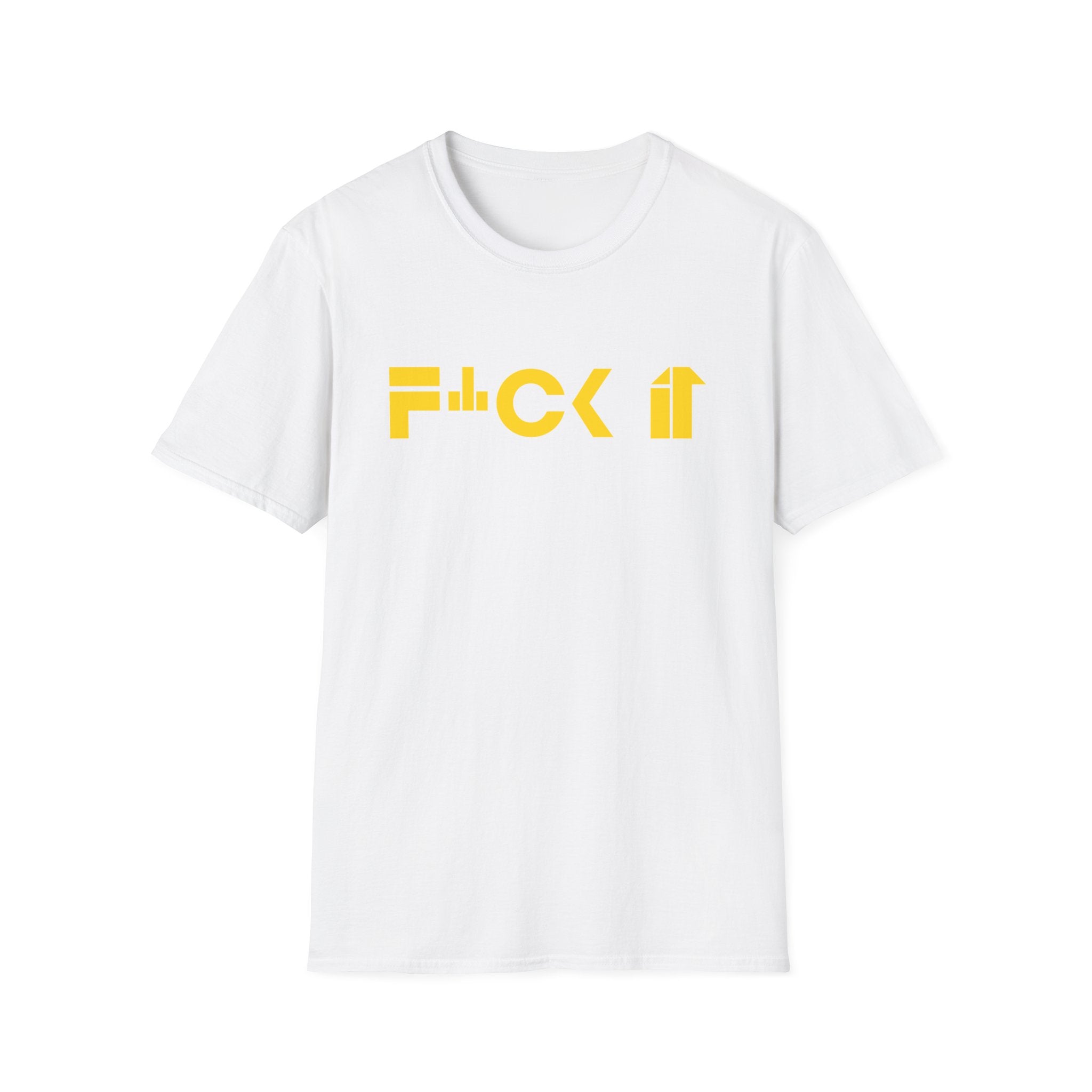 Casual Statement T-Shirt - "F*CK It" Unisex Softstyle Tee