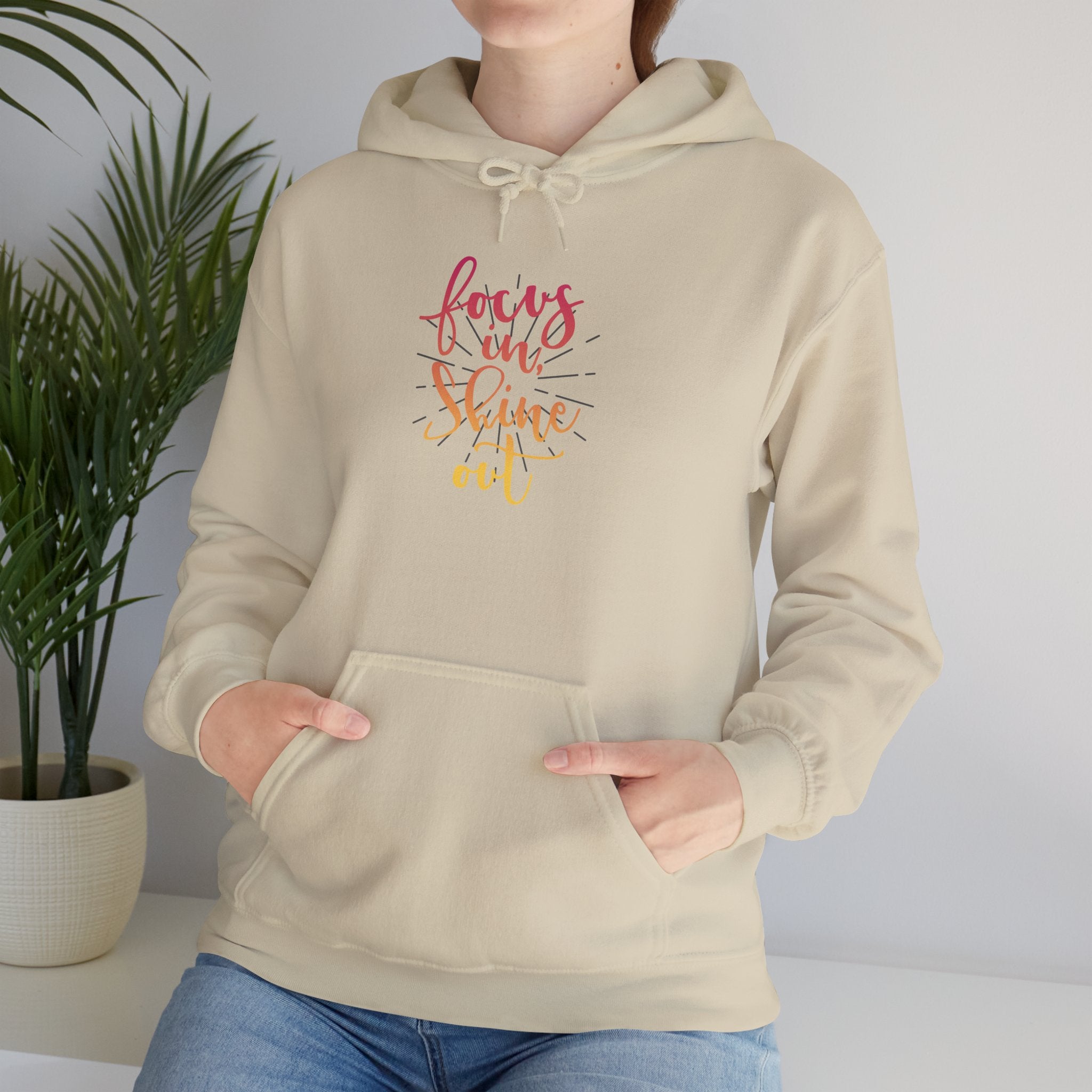 Focus in, Shining Out Unisex Hoodie