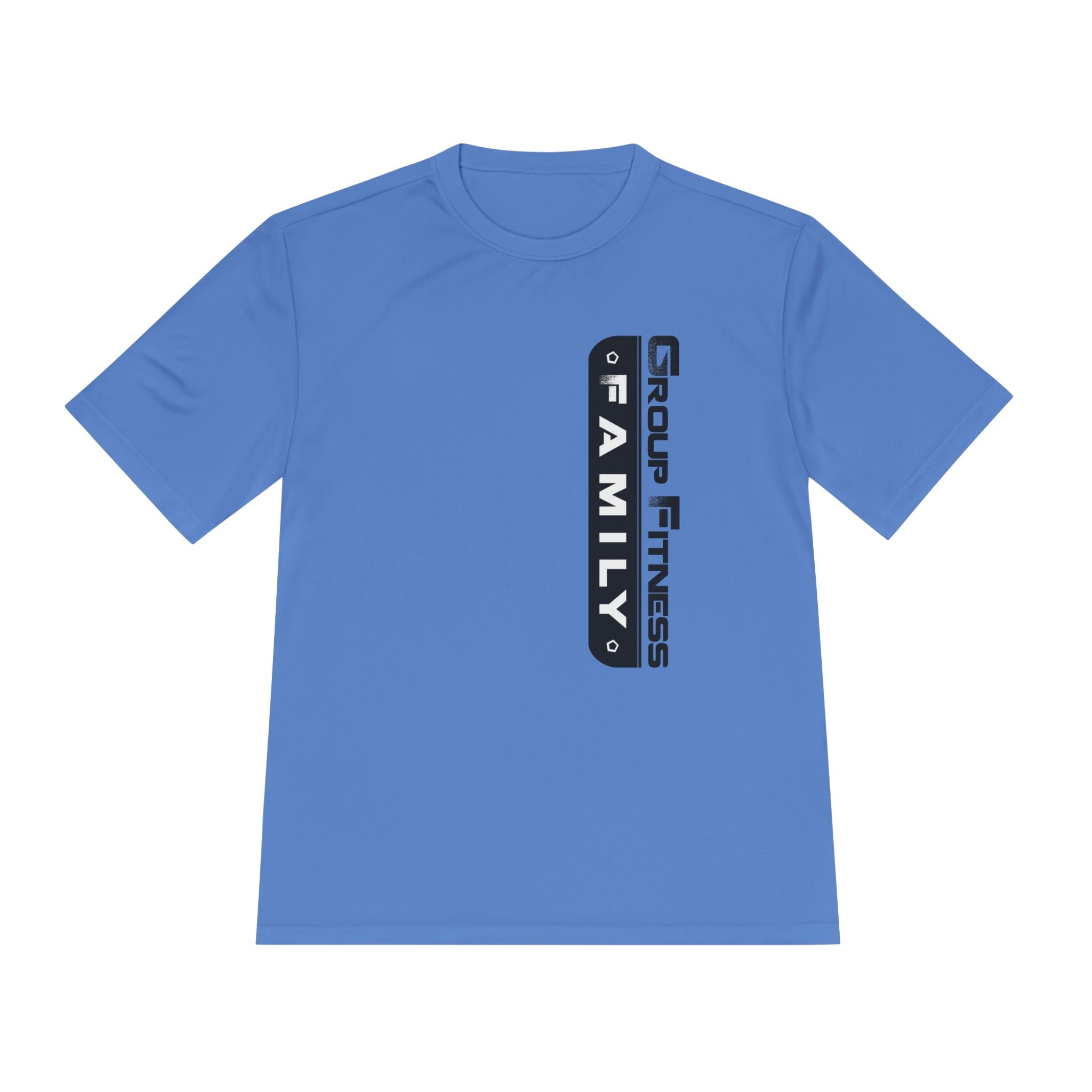 Unisex Moisture Wicking Tee - Group Fitness of FAMILY - Ideal for Active Lifestyle