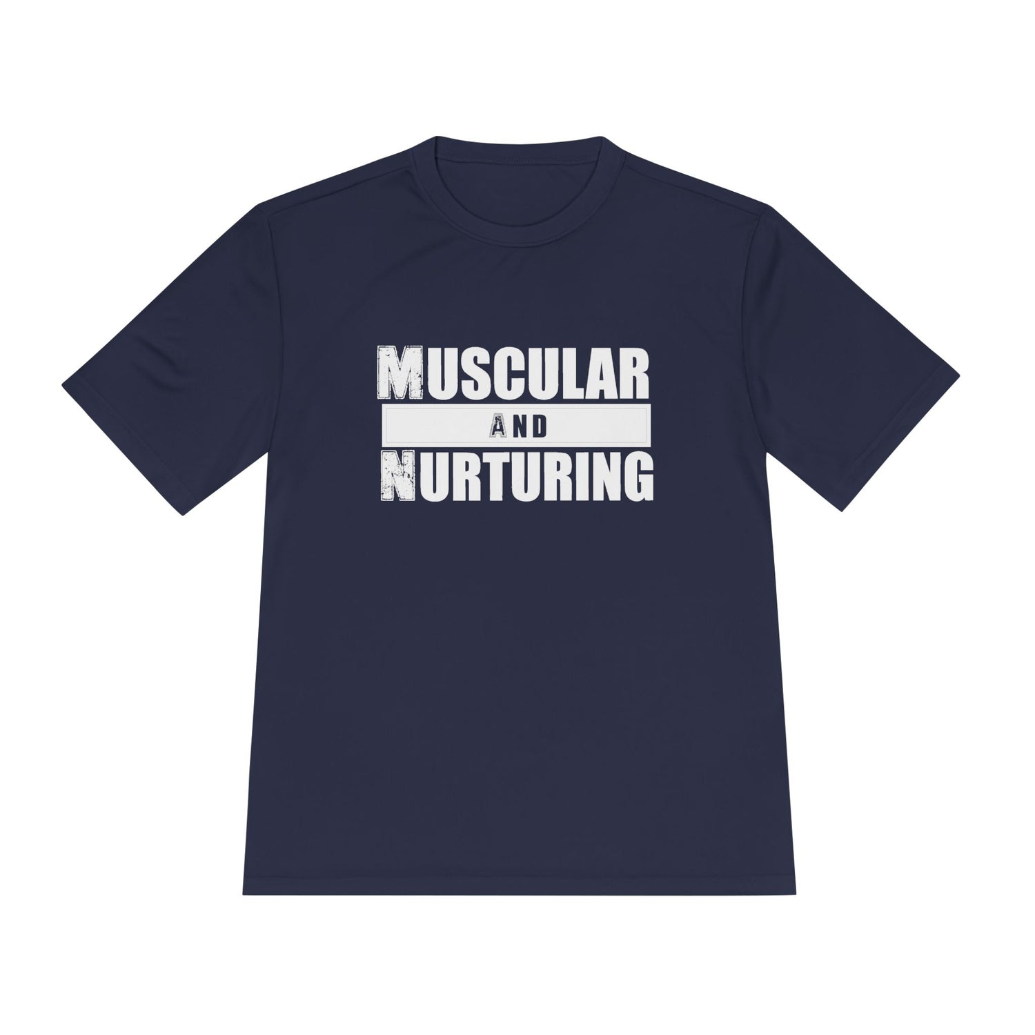 Muscular and Nurturing Unisex Moisture Wicking Tee