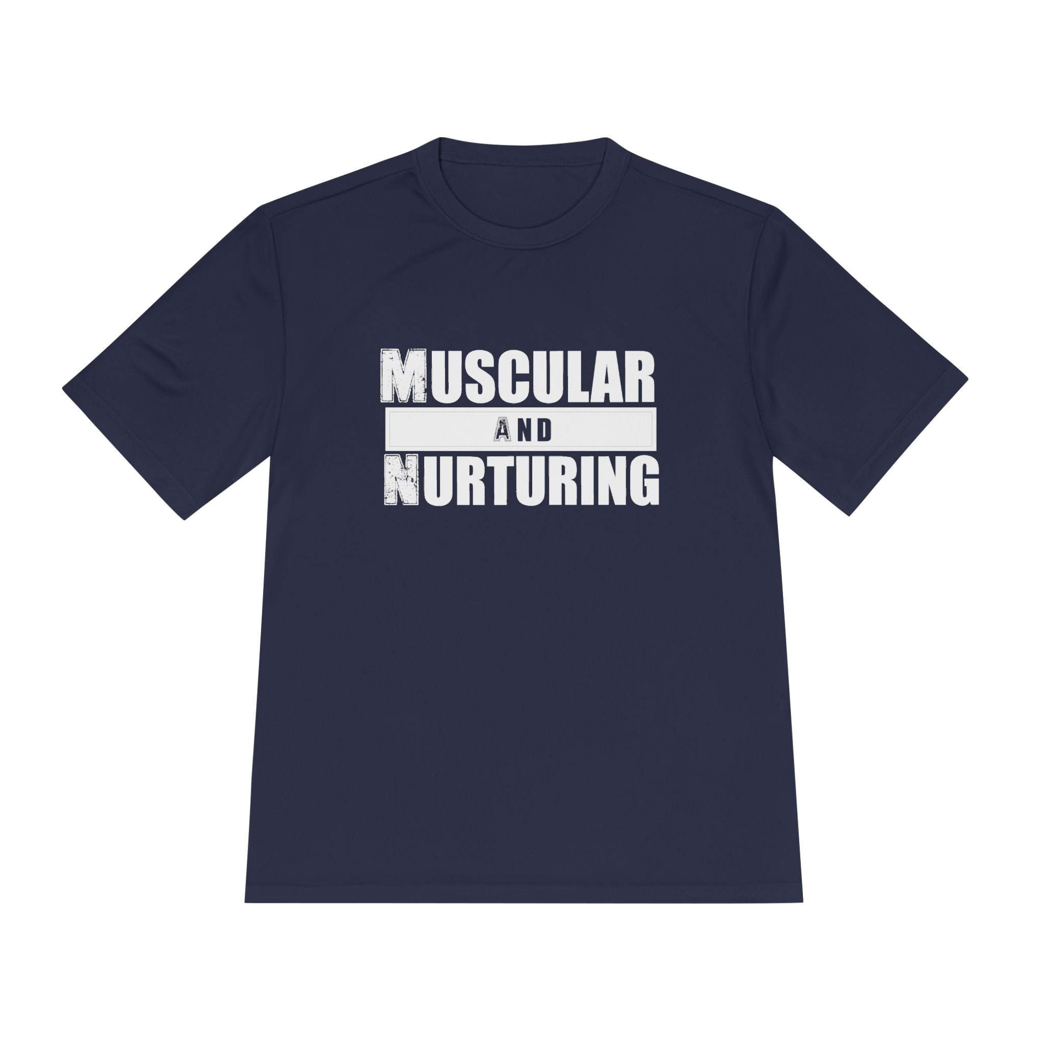 Muscular and Nurturing Unisex Moisture Wicking Tee