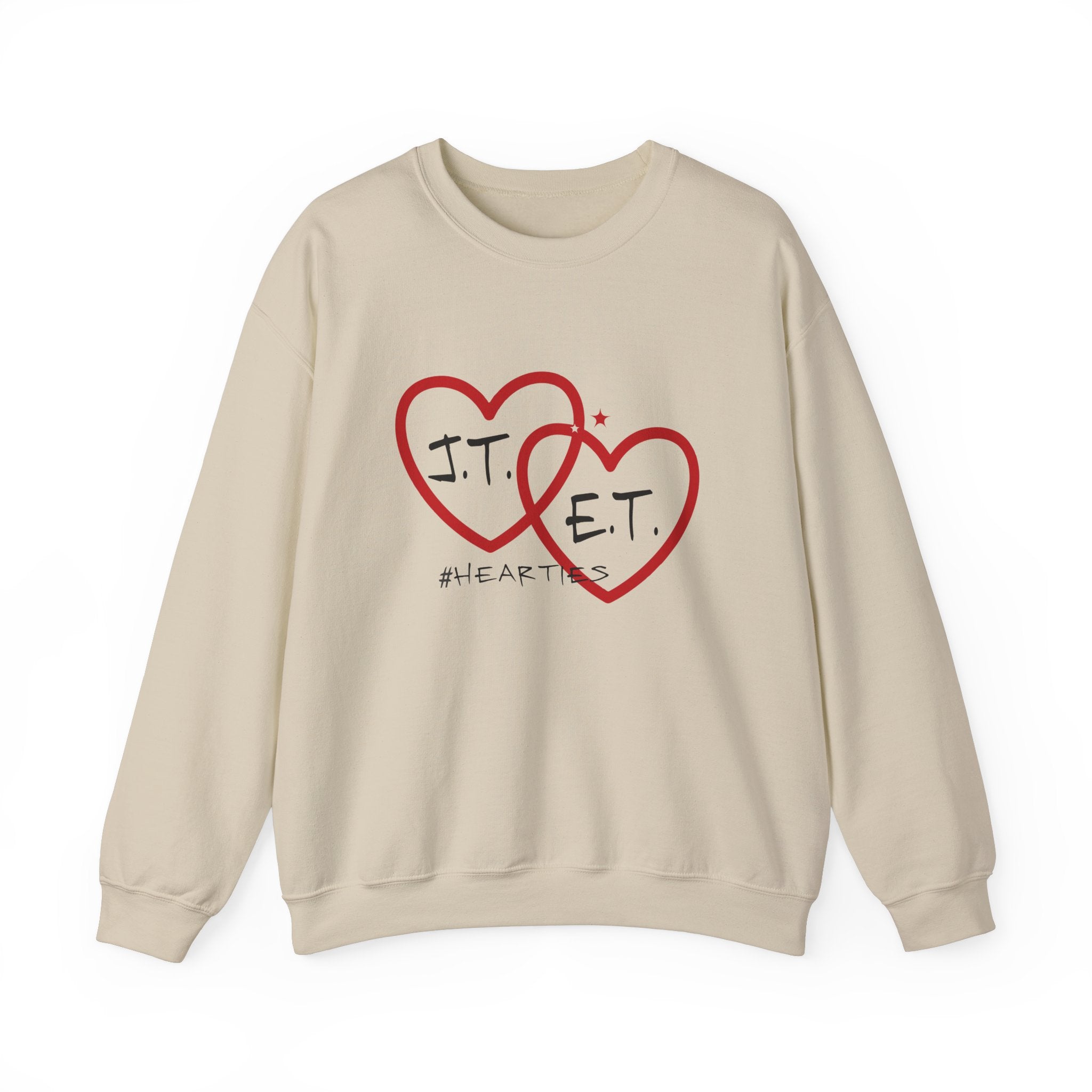 Heartfelt Love Crewneck Sweatshirt - Unisex, Perfect for Valentine&