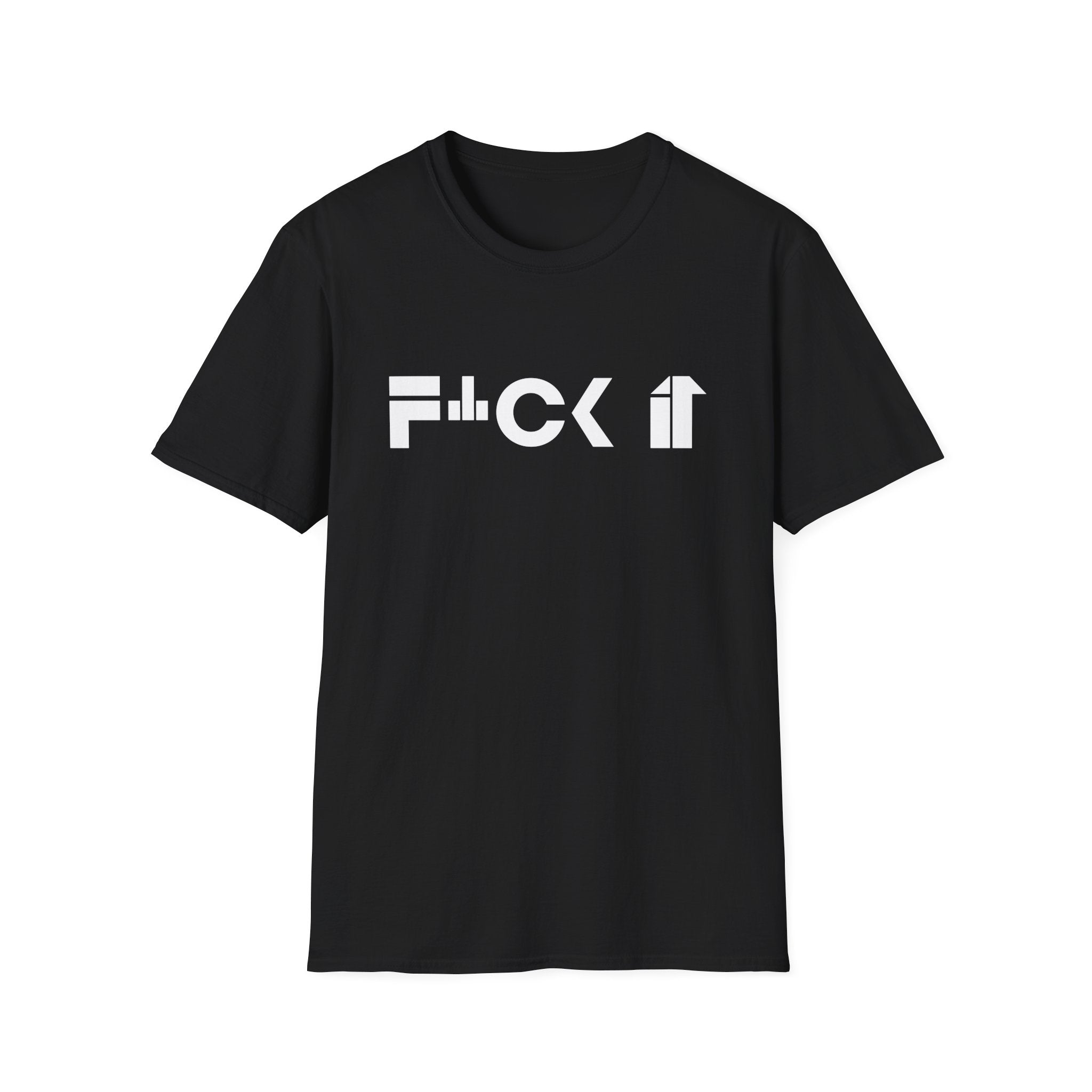 Casual Statement T-Shirt - "F*CK It" Unisex Softstyle Tee