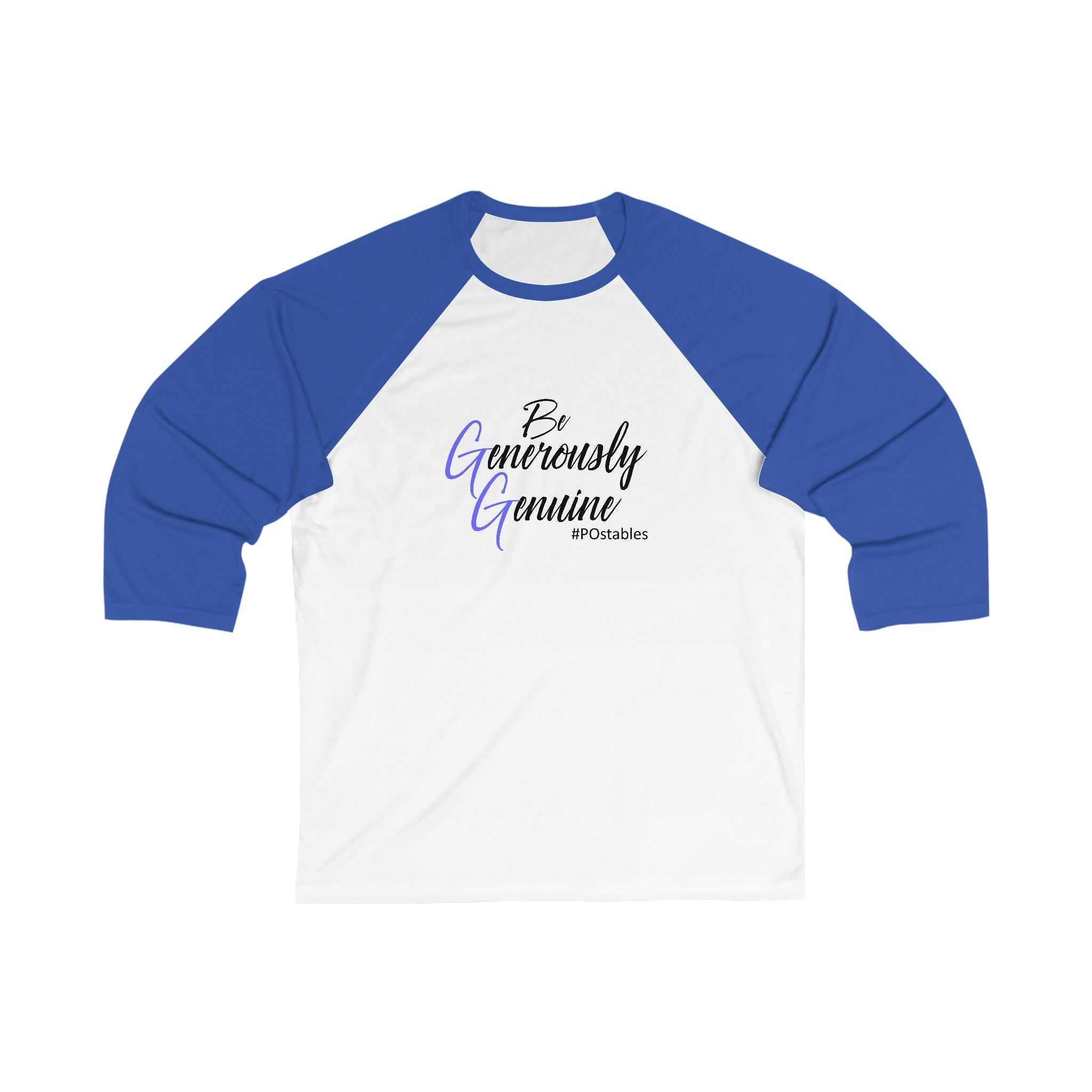 Be Generously Genuine Unisex Baseball Tee