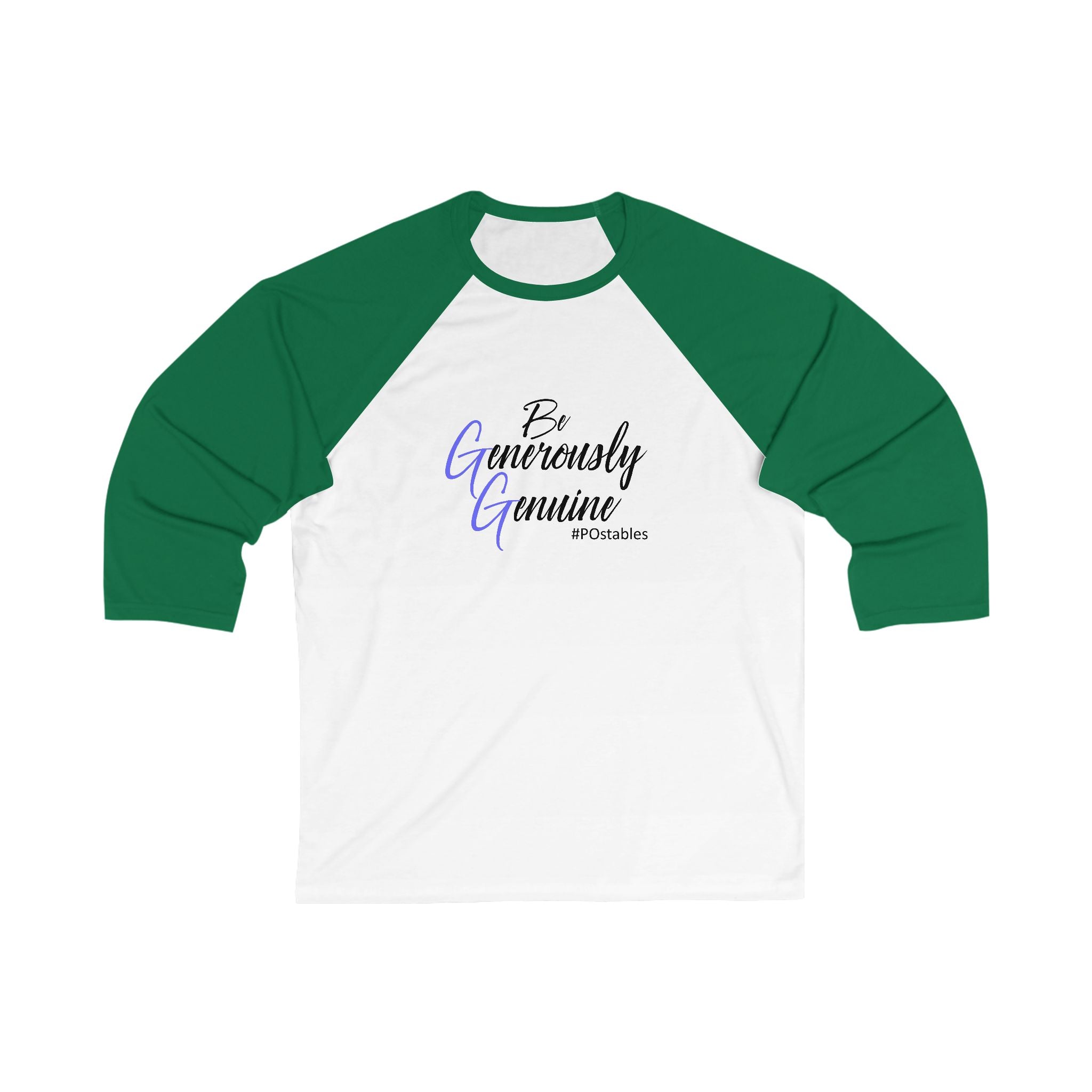Be Generously Genuine Unisex Baseball Tee