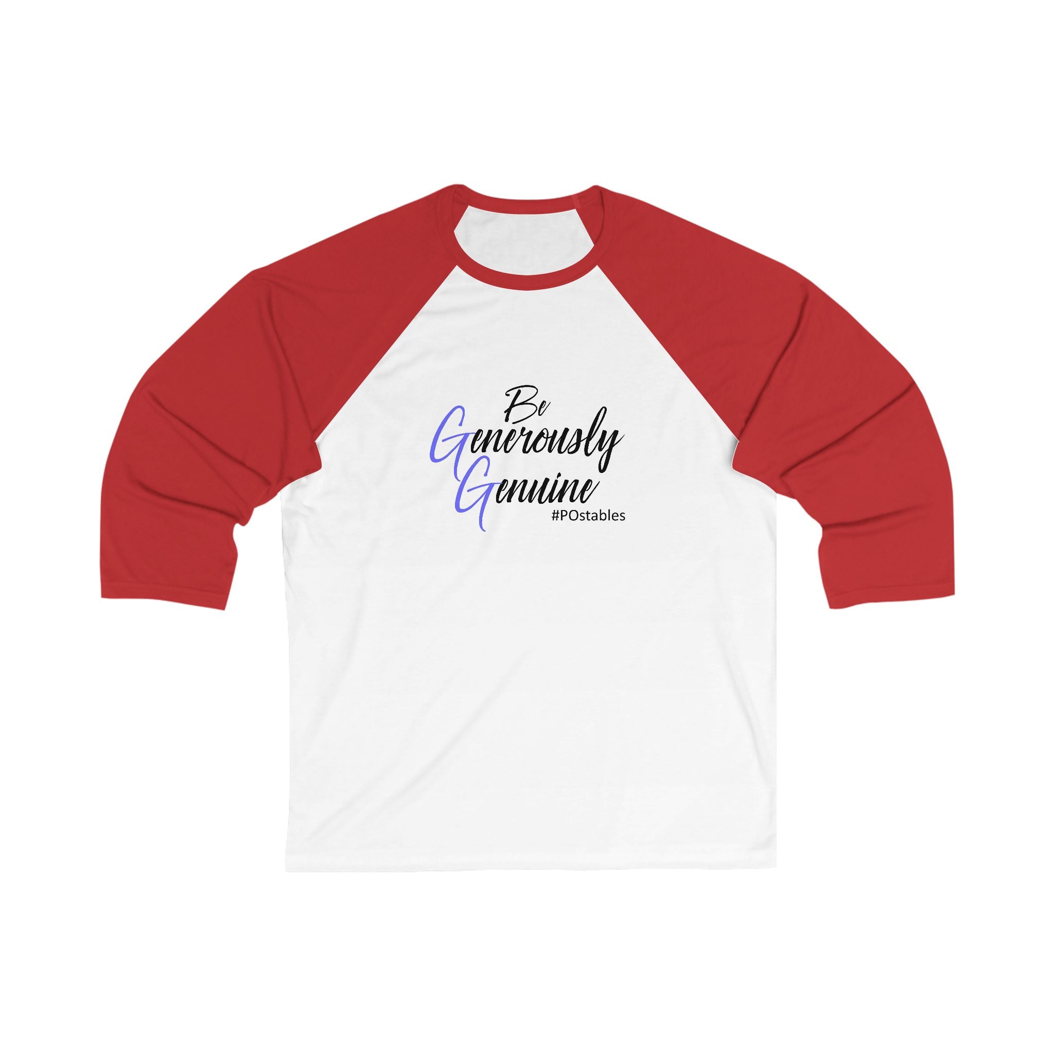Be Generously Genuine Unisex Baseball Tee