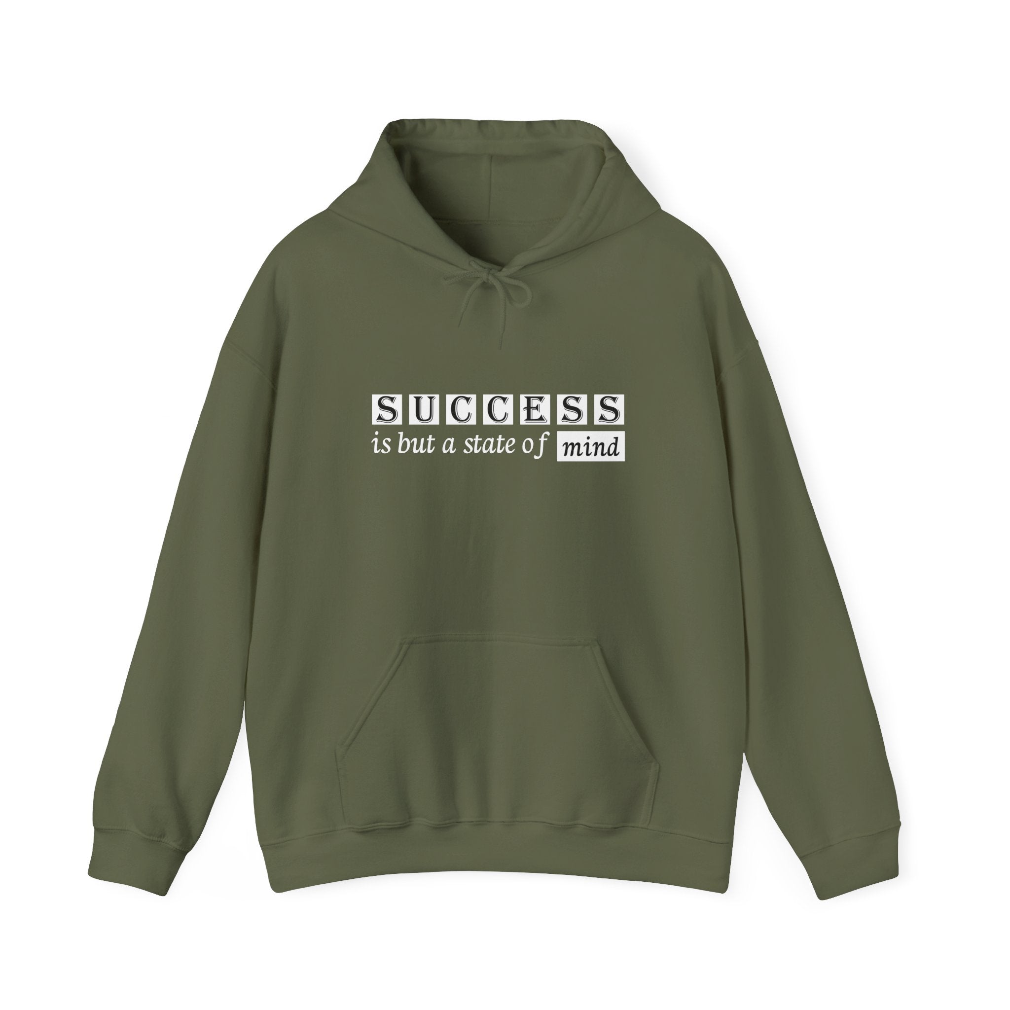 Motivational Hooded Sweatshirt - &