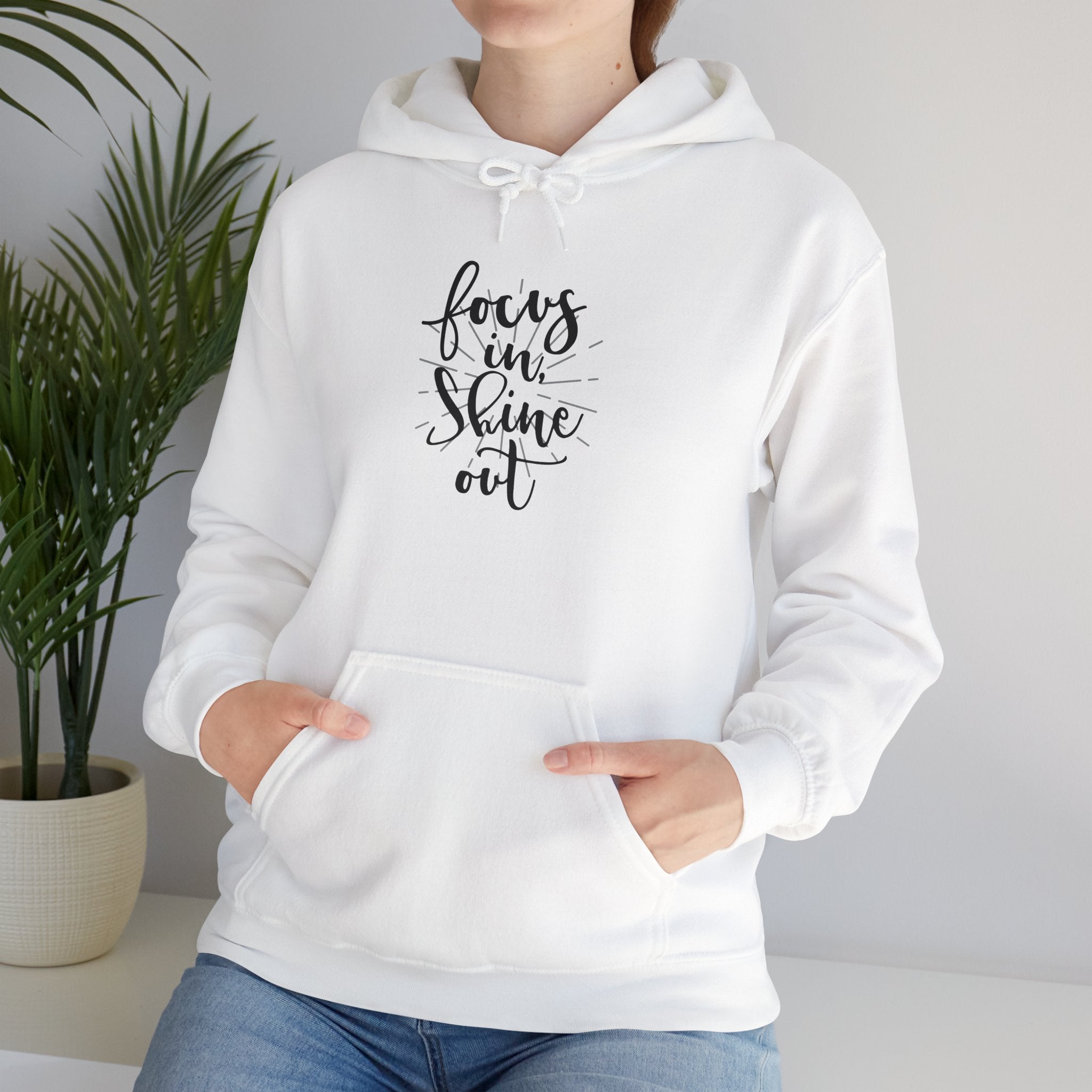 Focus In Shine Out Unisex Heavy Blend™ Hoodie