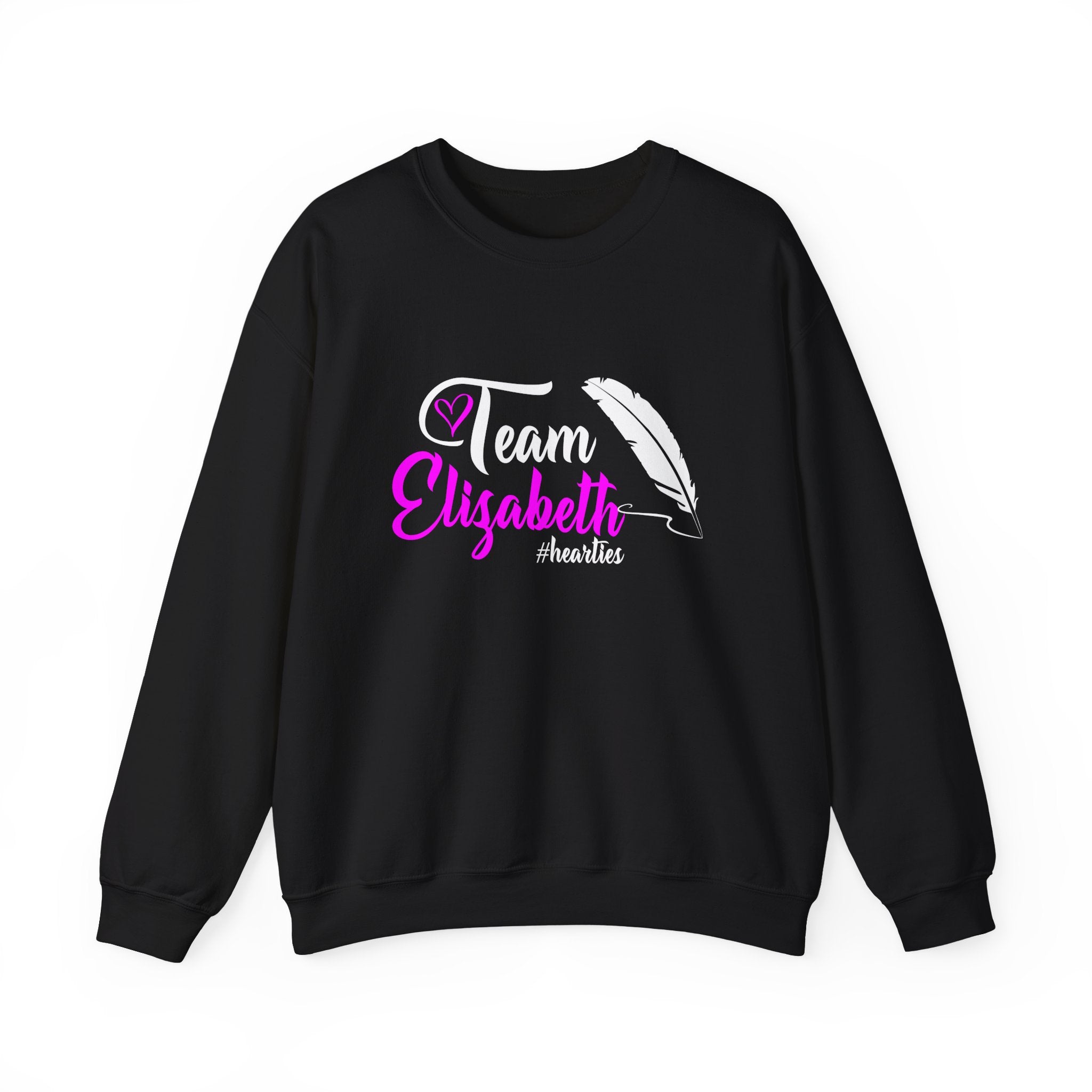 Team Elizabeth Unisex Crewneck Sweatshirt - Perfect for Supporters and Celebrations