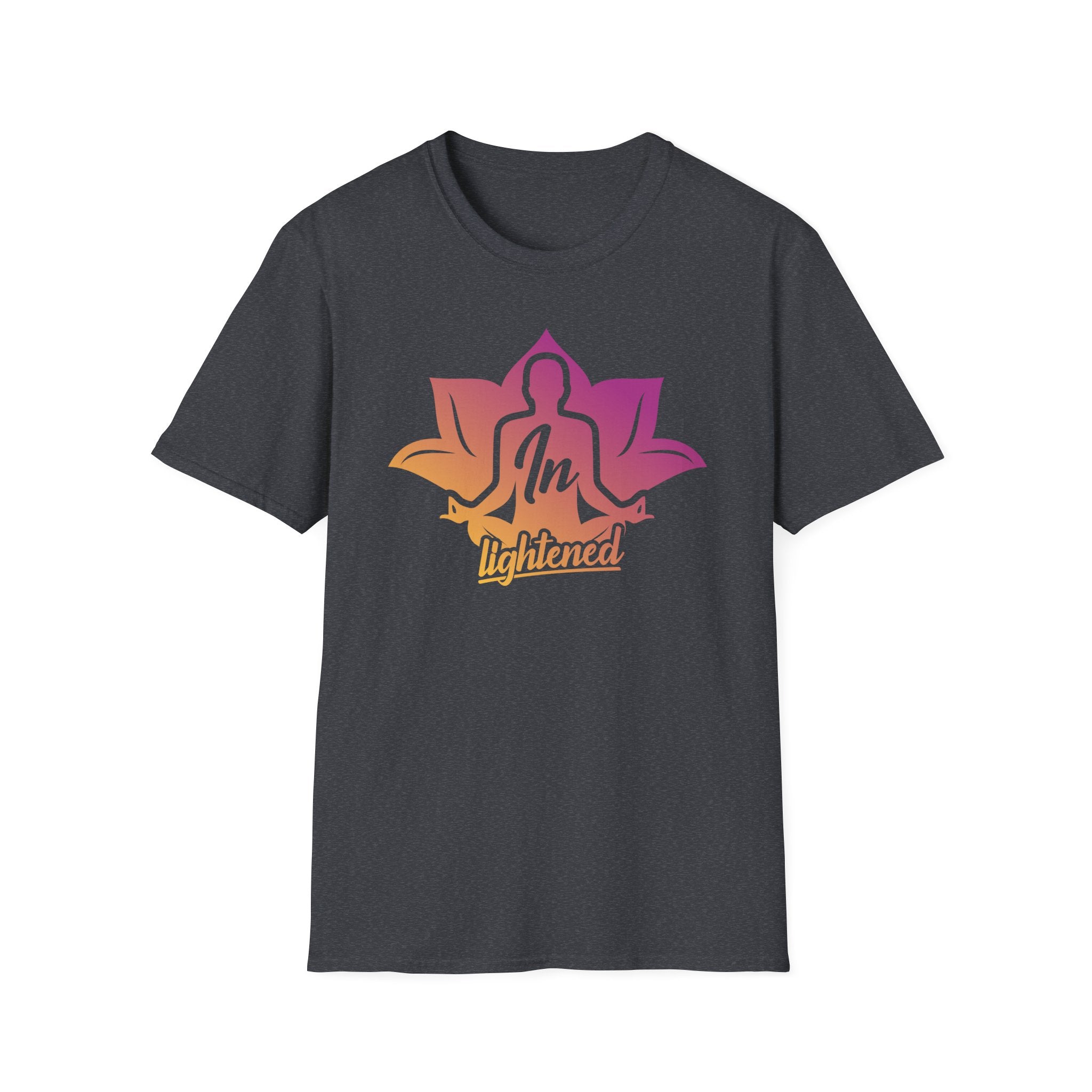 Mindfulness Lotus Unisex T-Shirt - In Lightened Design