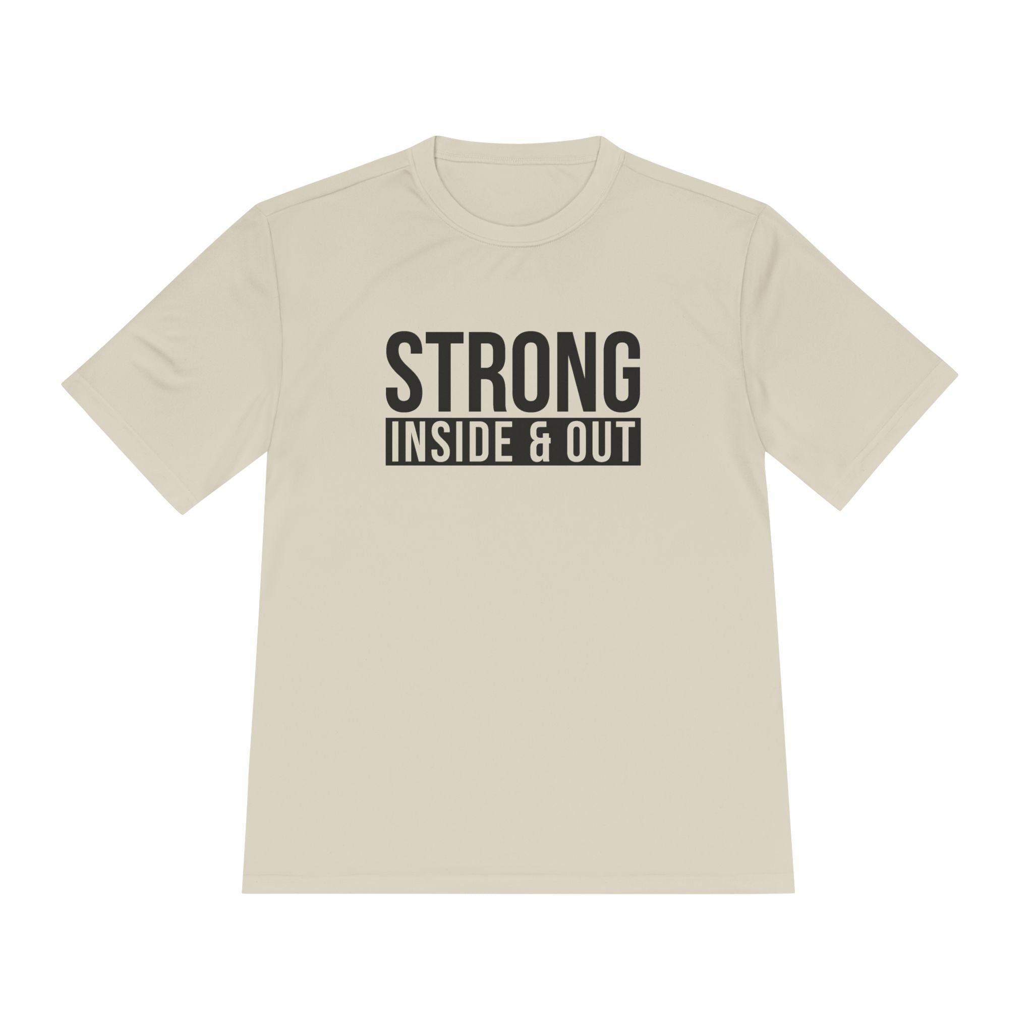 Strong Inside & Out Unisex Moisture Wicking Tee for Fitness Enthusiasts