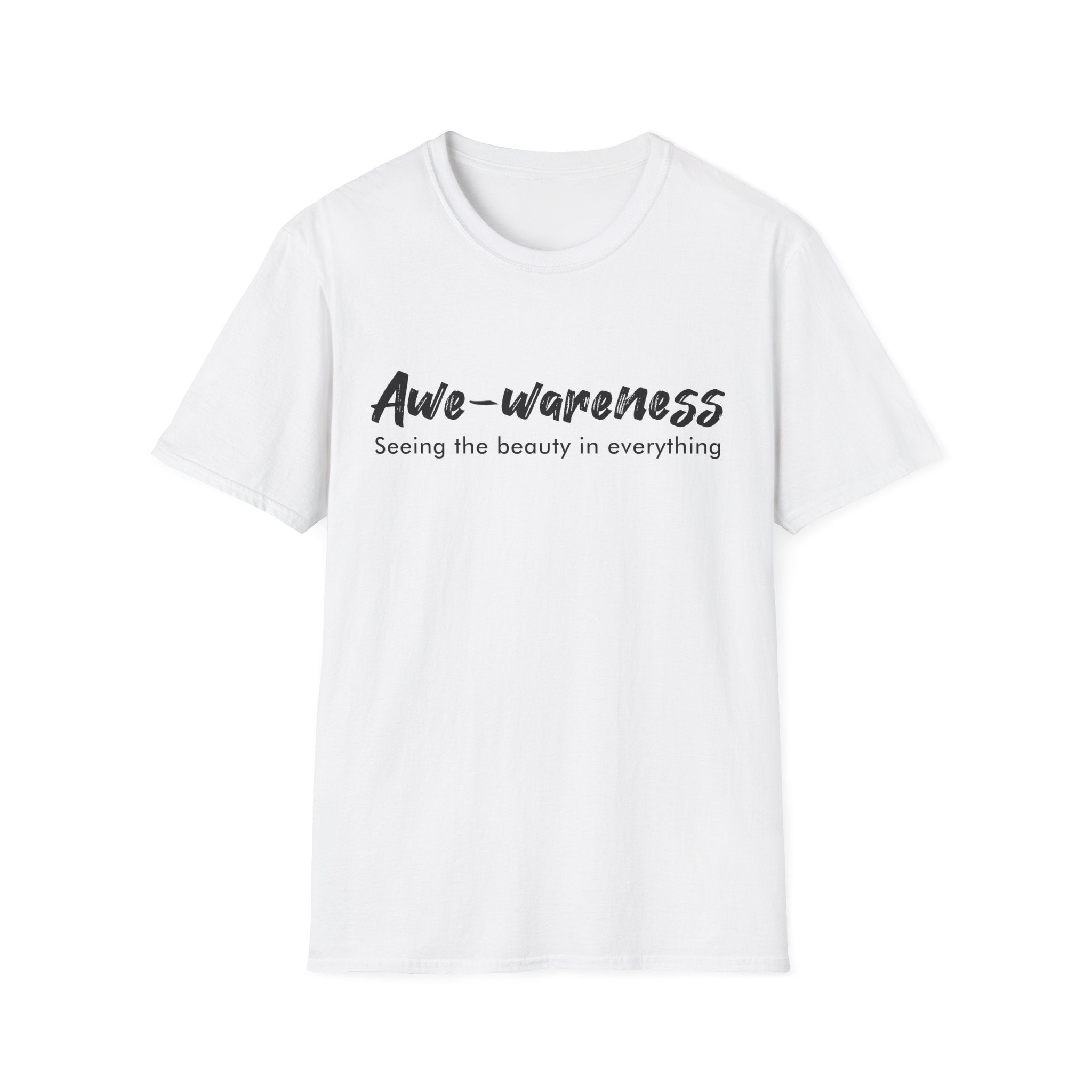 Awe-awareness Unisex Softstyle T-Shirt - Embrace the Beauty in Everything