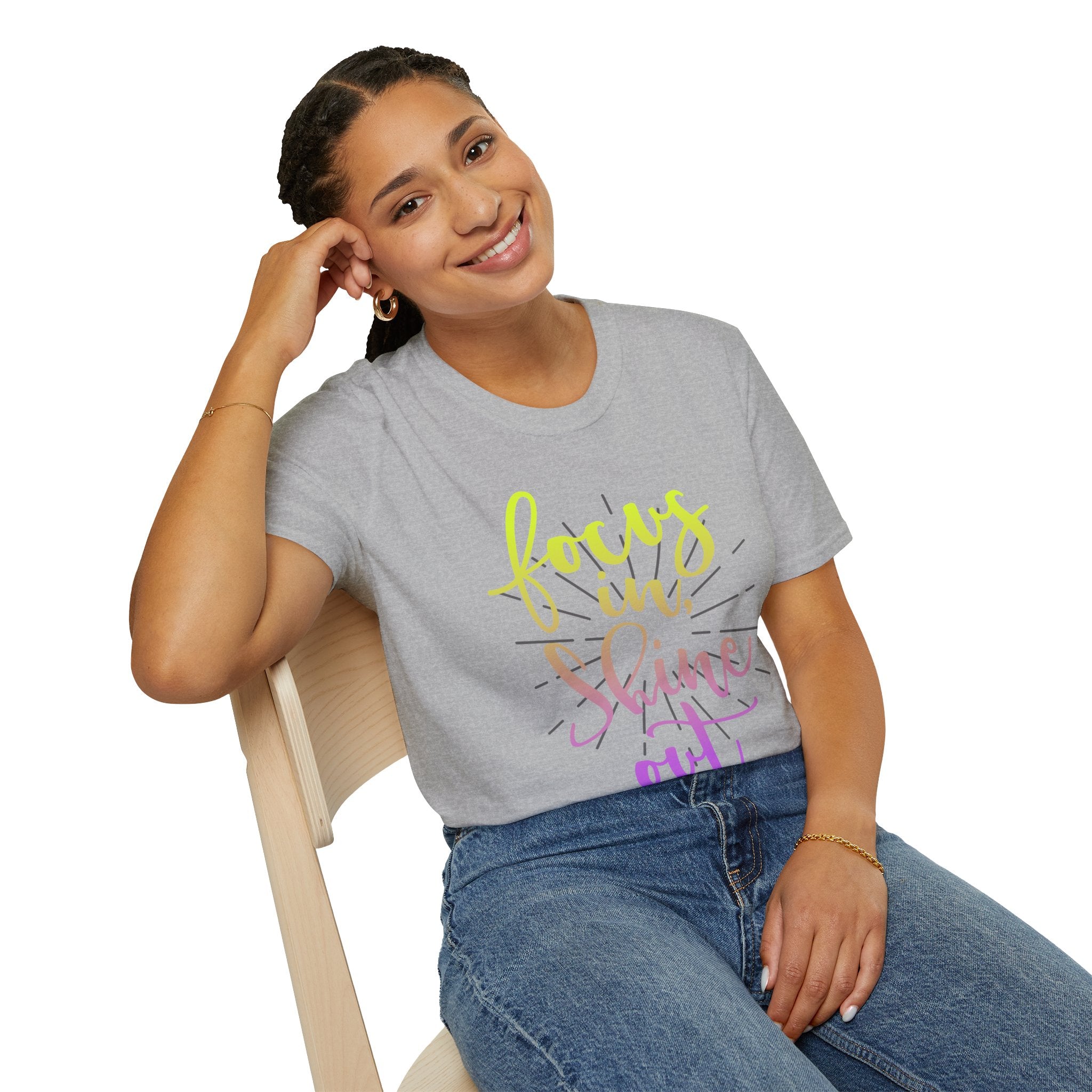 Focus In, Shine Out Unisex Shirt