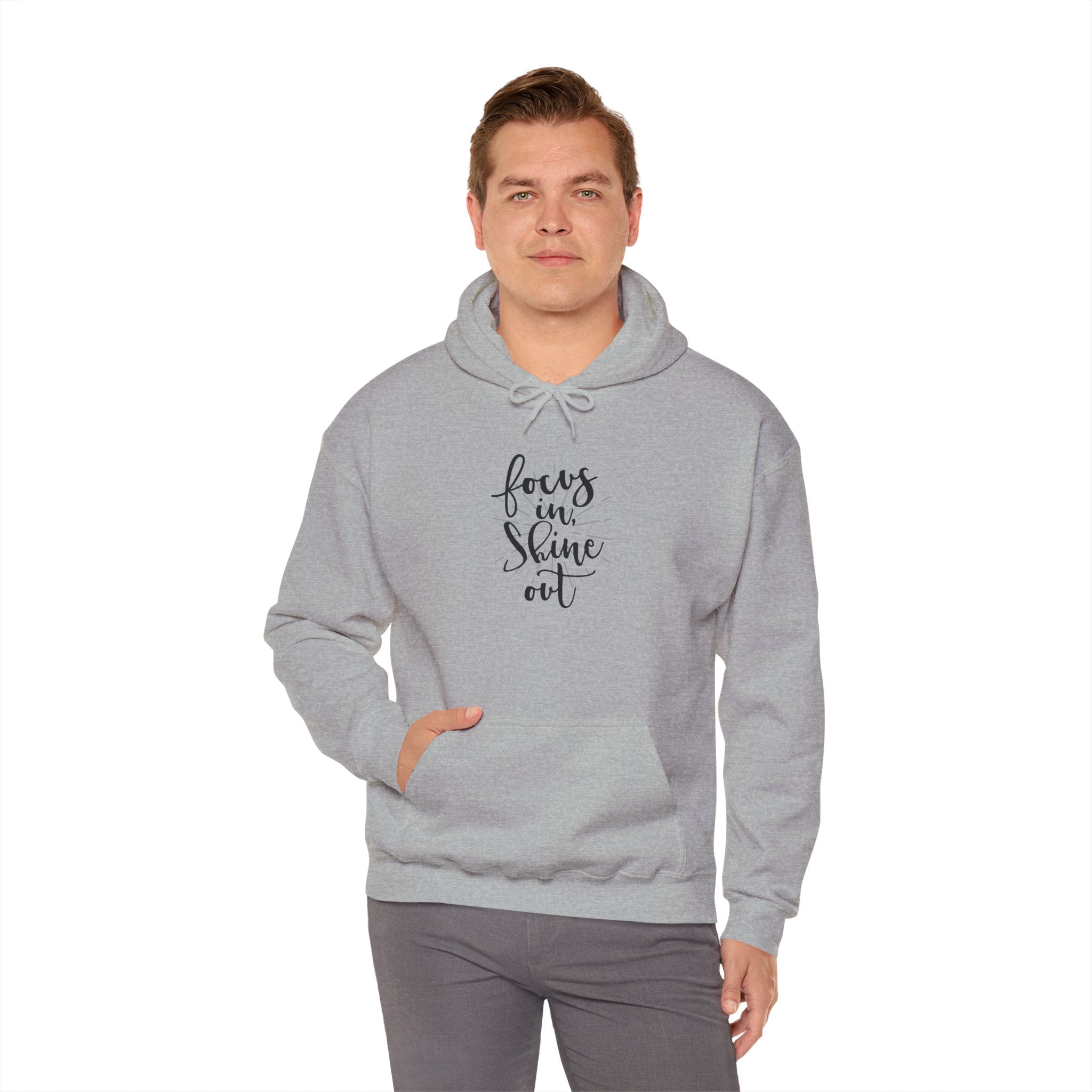 Focus In Shine Out Unisex Heavy Blend™ Hoodie