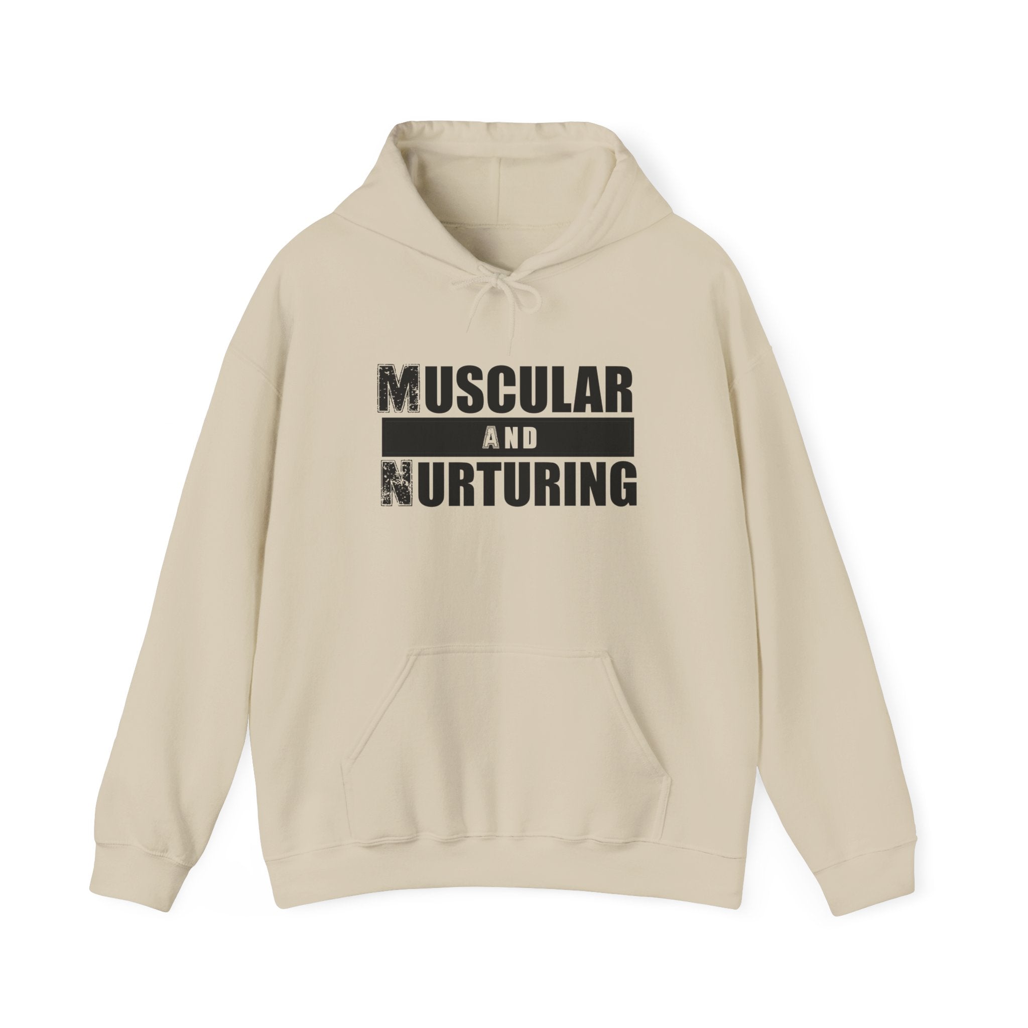 Muscular and Nurturing Unisex Hoodie