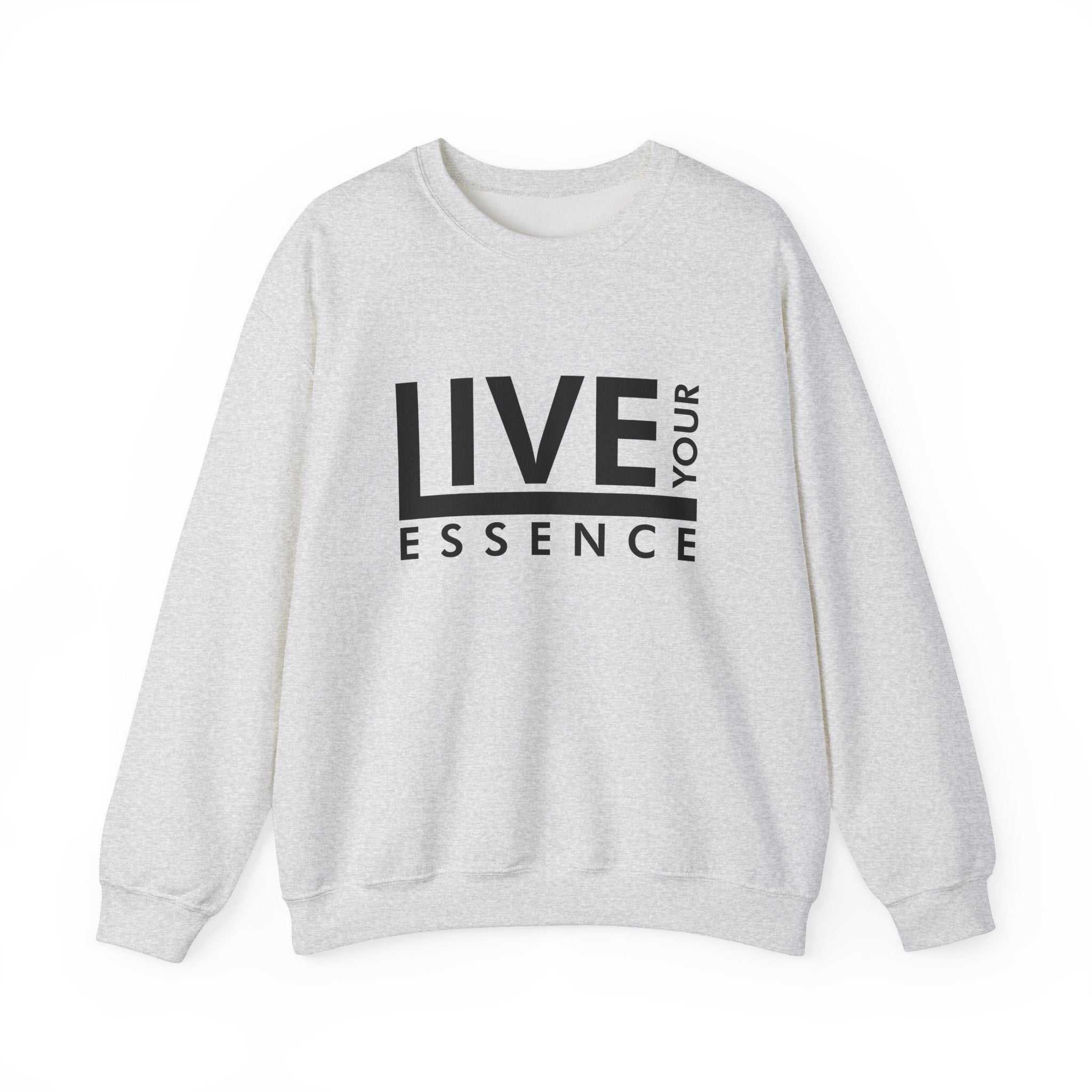 Live Your Essence Unisex Crewneck Sweatshirt - Inspirational Casual Wear